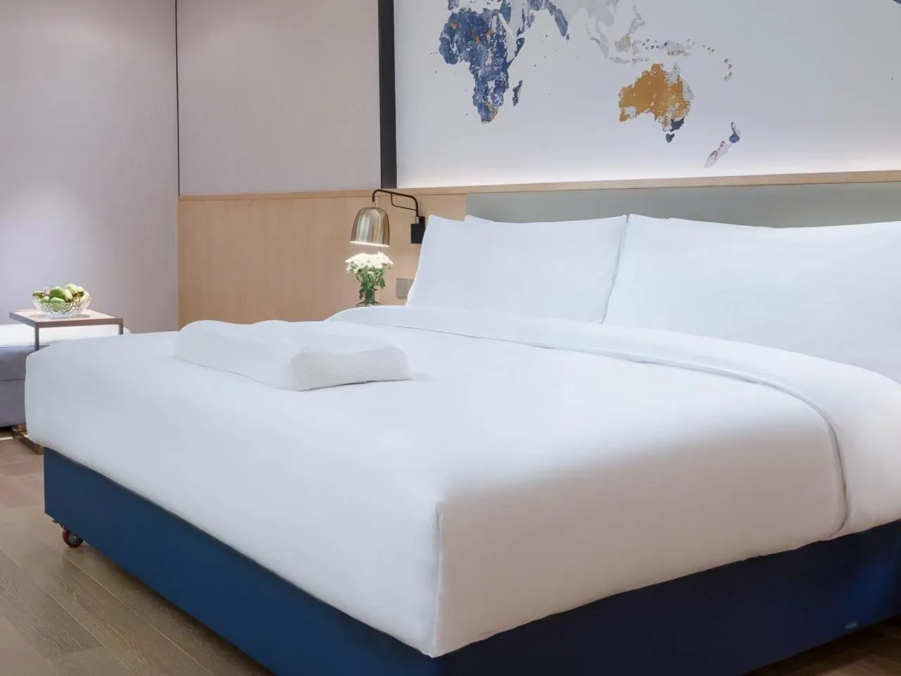Bed in Shenzhen Universide-Senter＆BaoHe Road Kyriad Marvelous Hotel