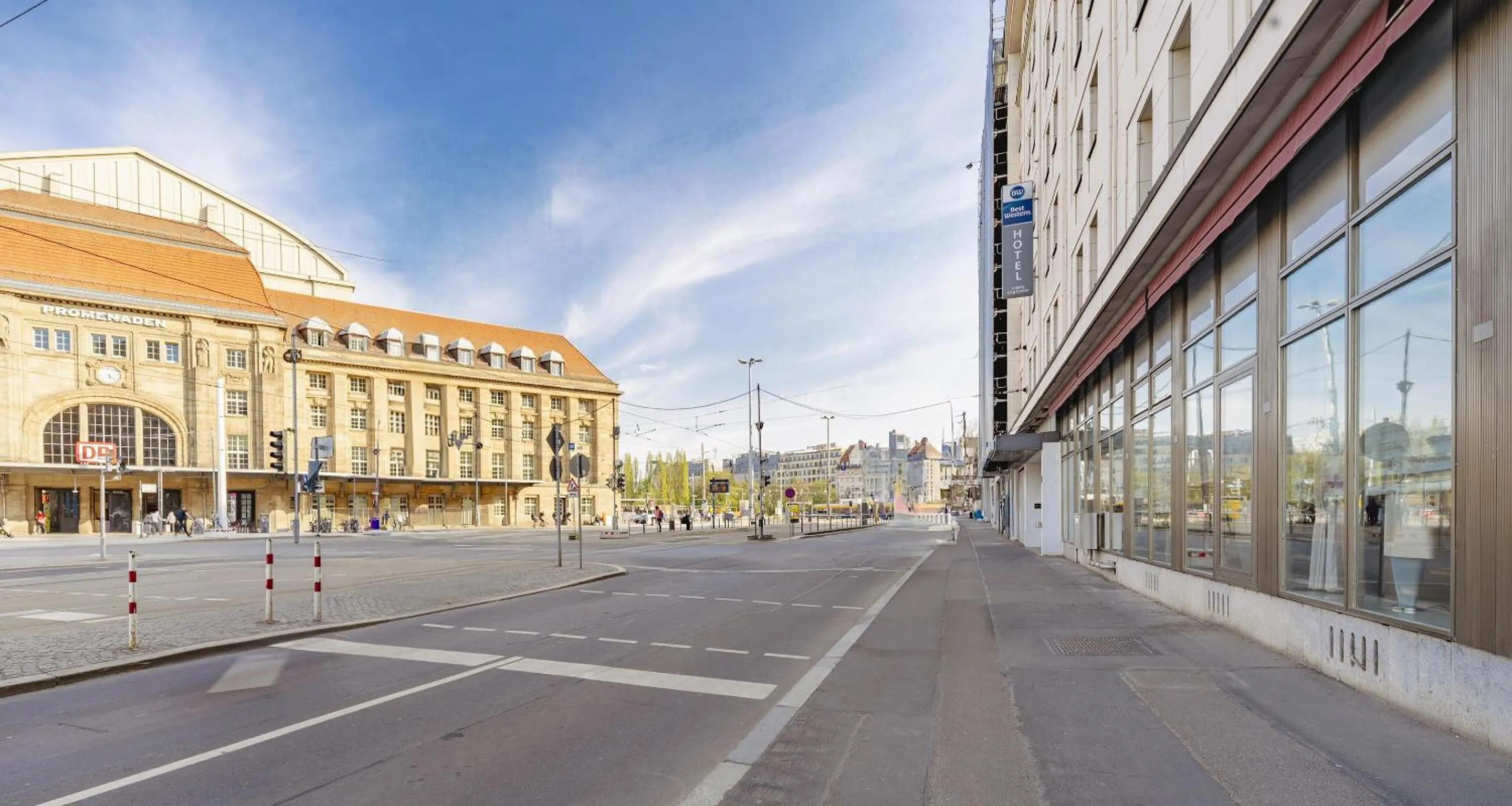 Property building in Best Western Hotel Leipzig City Centre