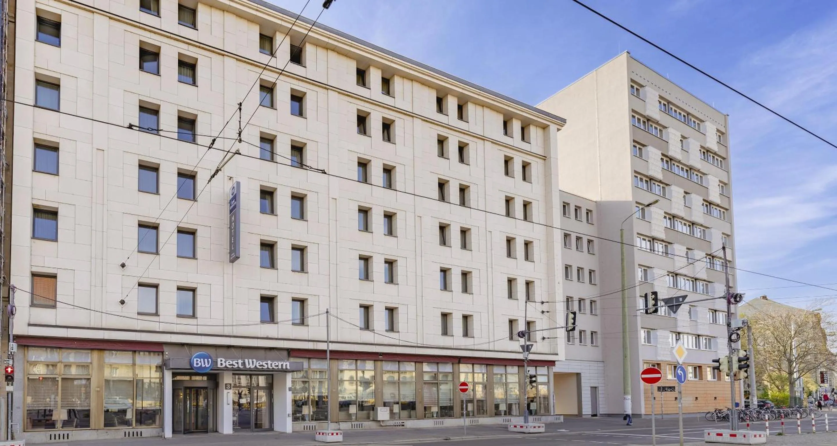 Property building in Best Western Hotel Leipzig City Centre