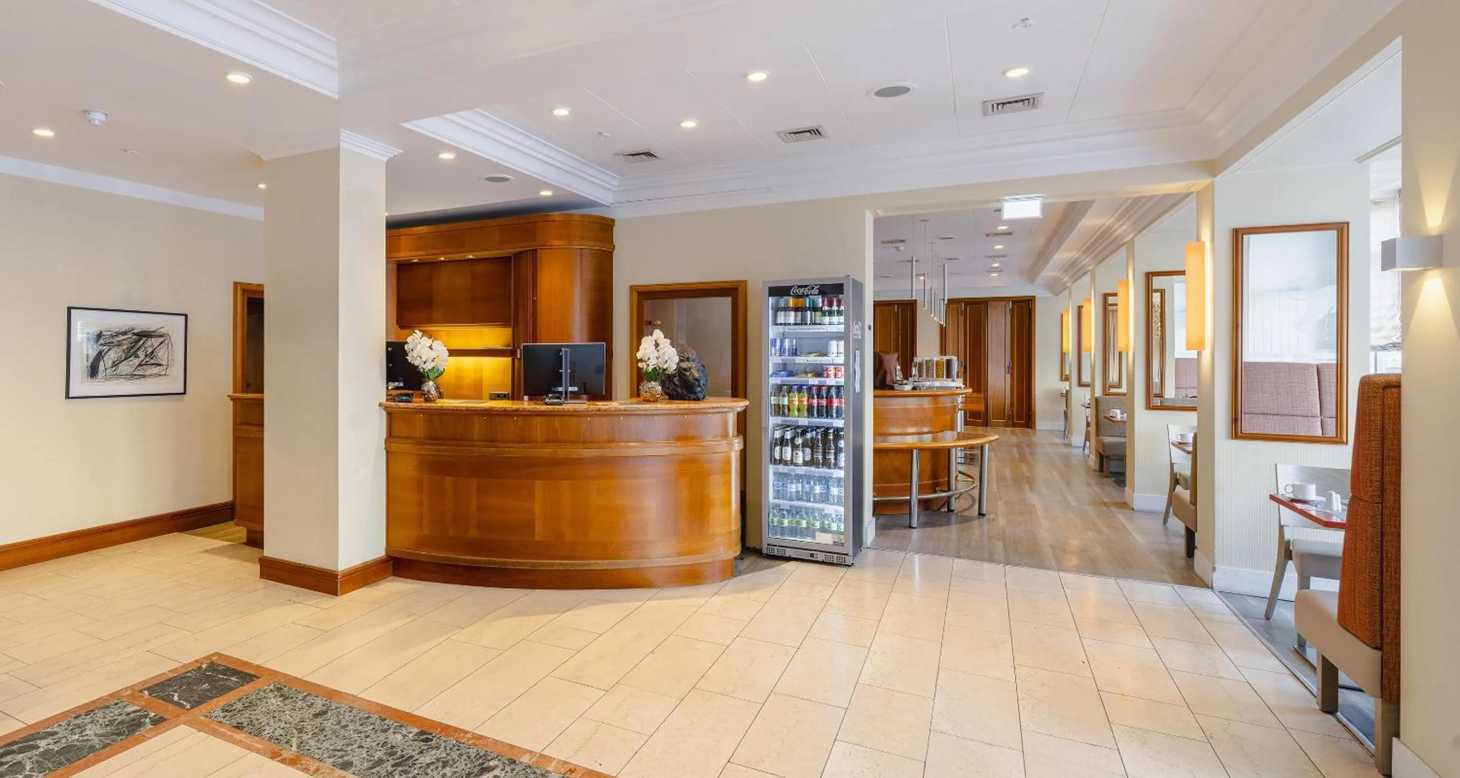 Lobby or reception in Best Western Hotel Leipzig City Centre