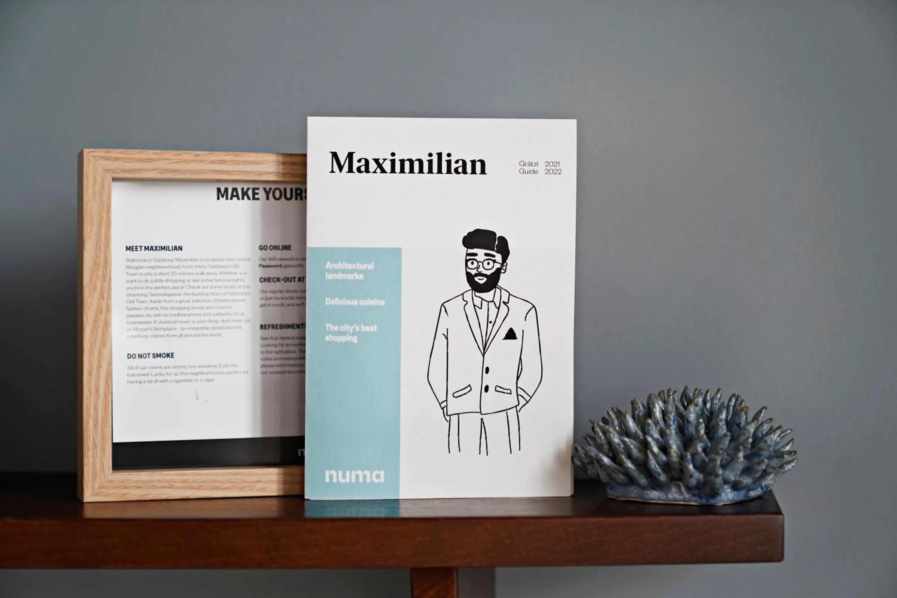 Logo/Certificate/Sign in Numa Salzburg Maximilian