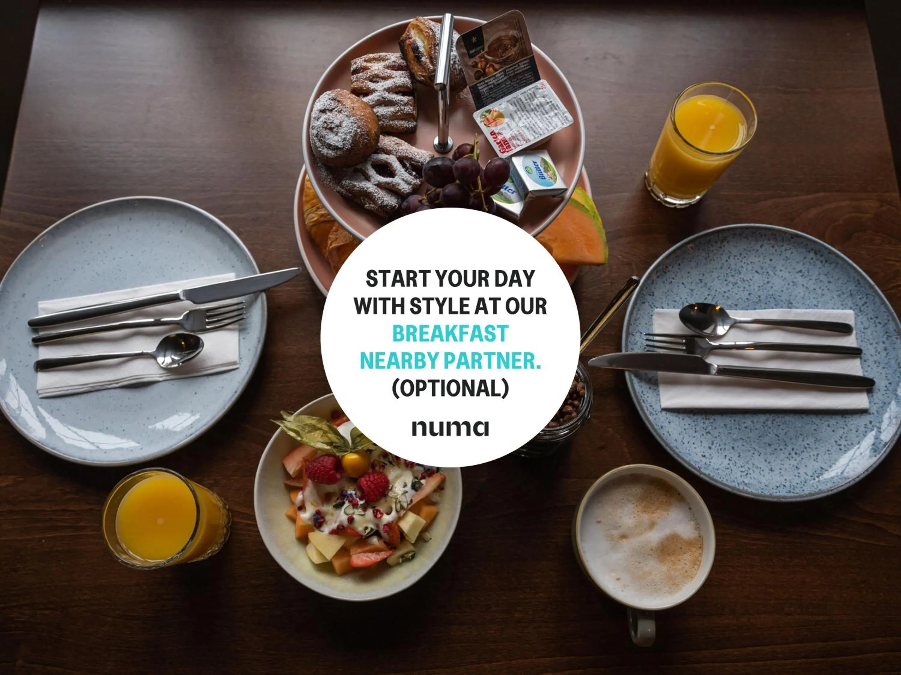 Breakfast in Numa Salzburg Maximilian