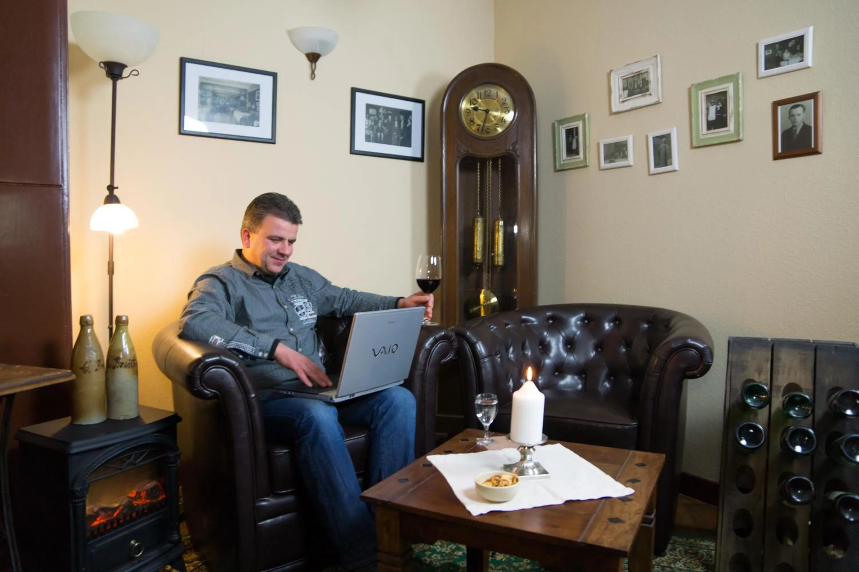 Guests in Hermanns Hotel Zum Goldenen Stern