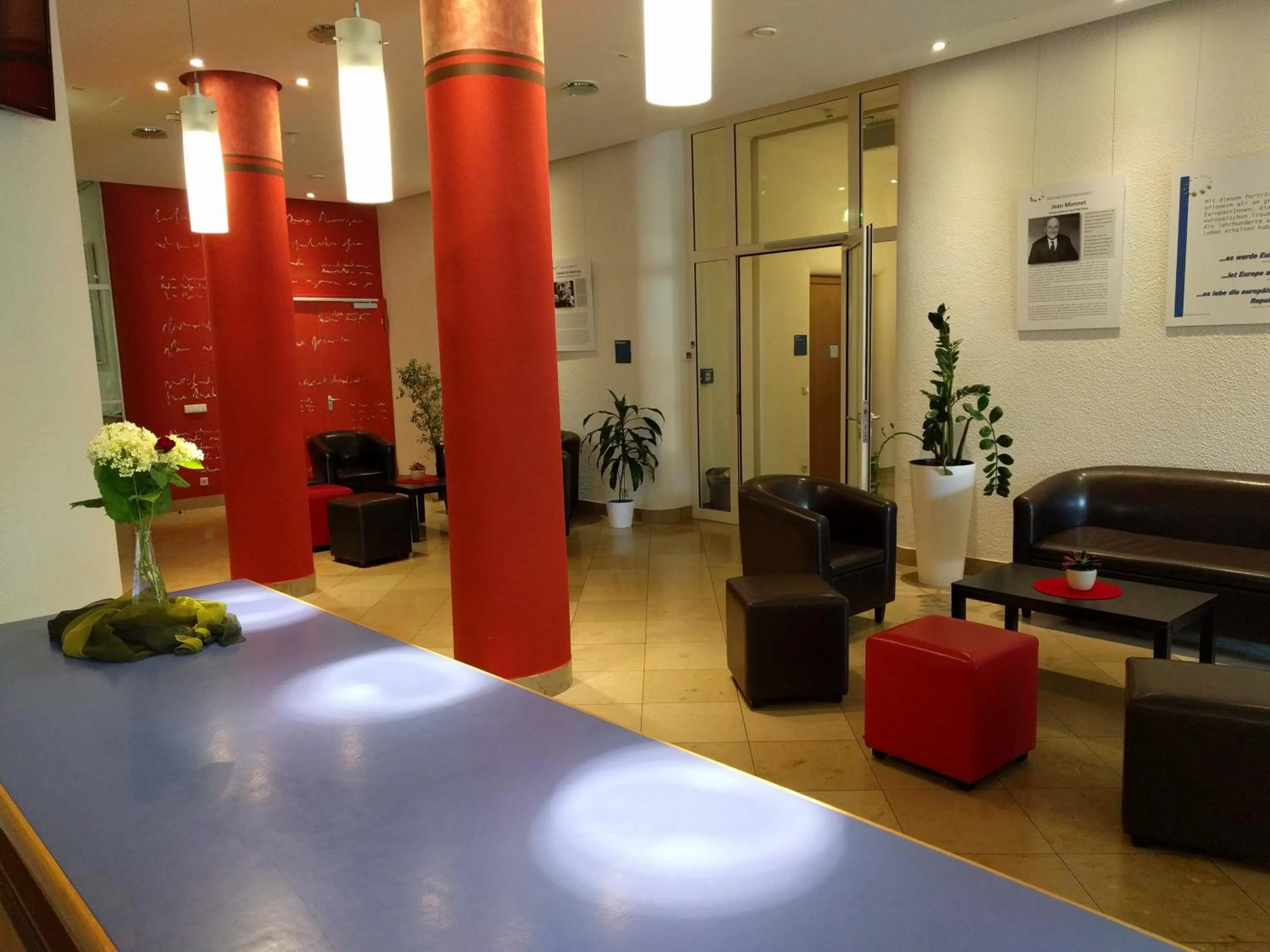 Lobby or reception in Tagungshaus Reimlingen