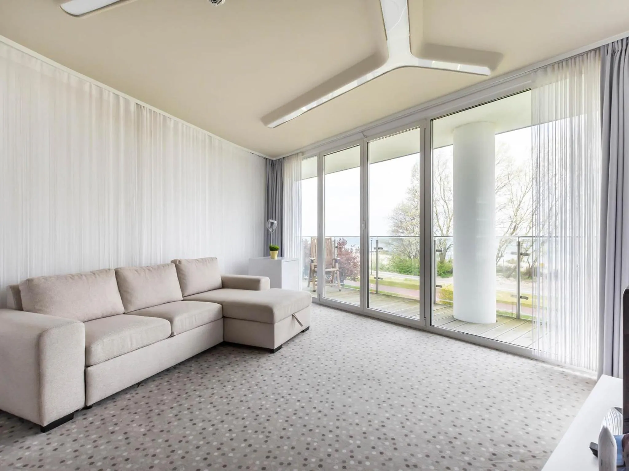 Living room in VacationClub – Ultra Marine Apartament 27