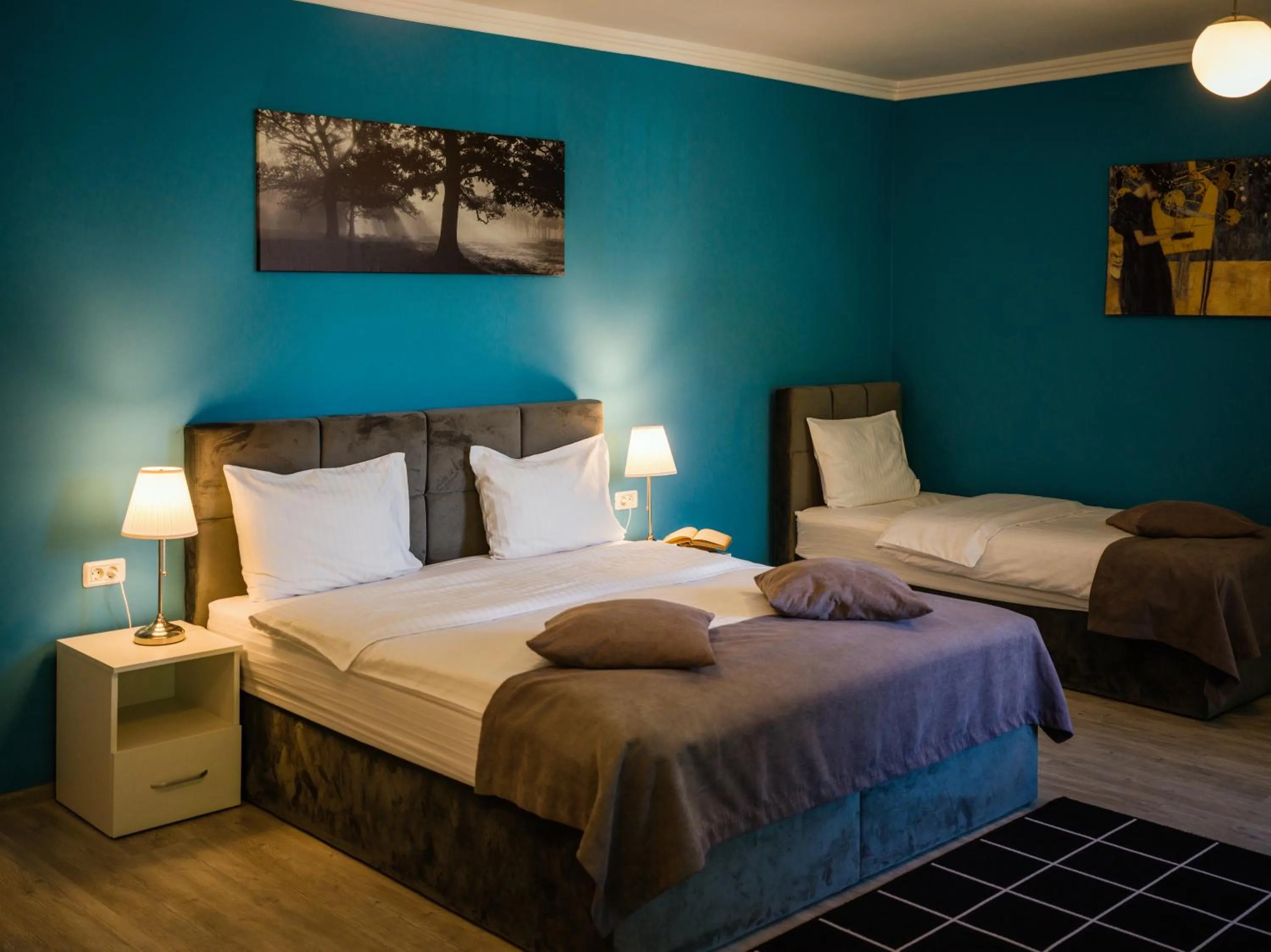 Bed in compleX living aparthotel