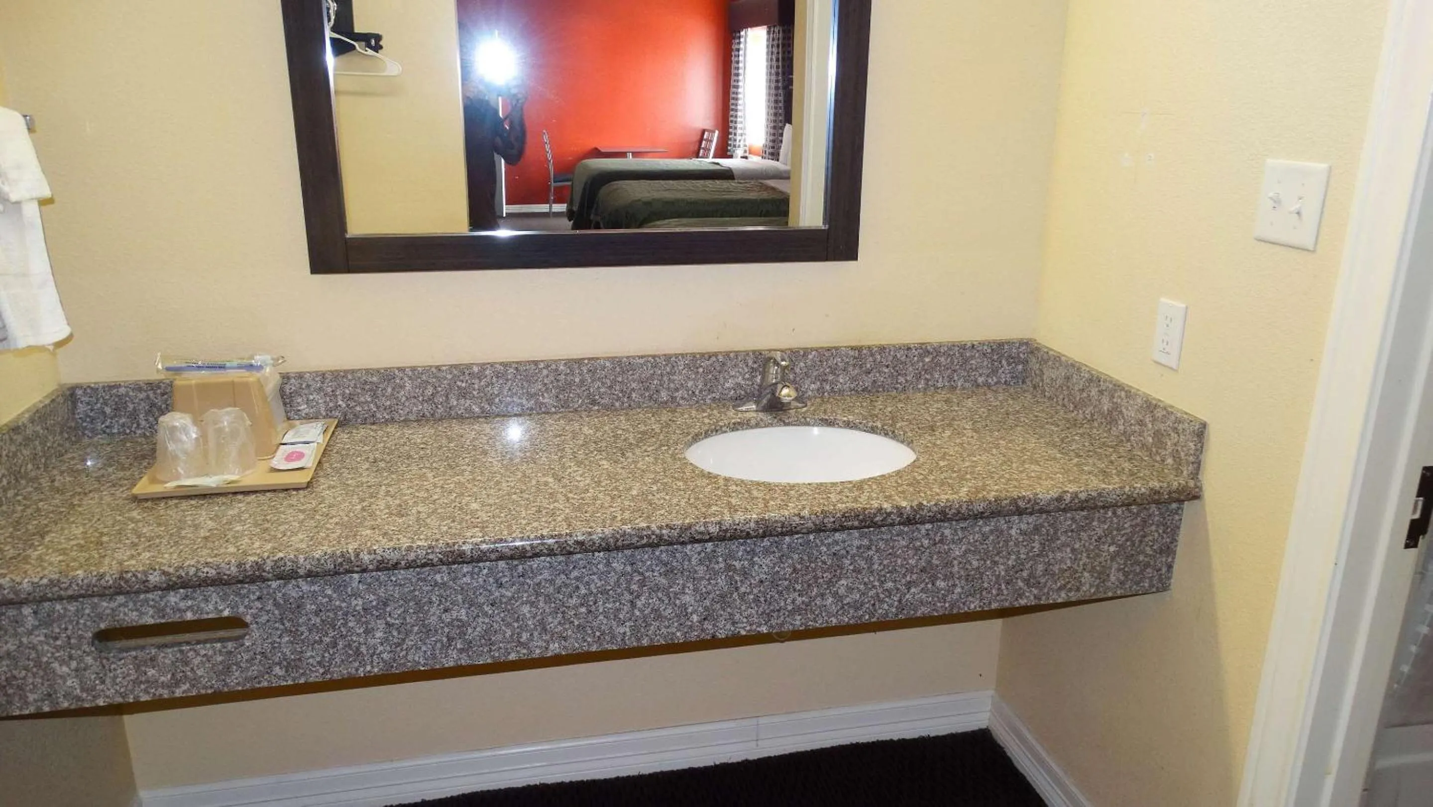 Bathroom in Motel 6 Houston, TX – Willowbrook Mall