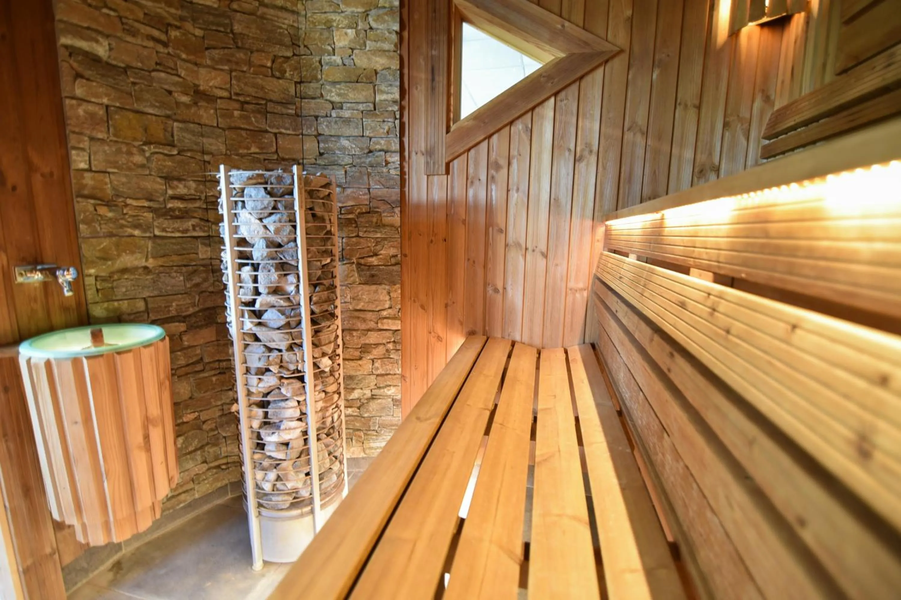 Sauna in Big River Camp Hotel & Spa