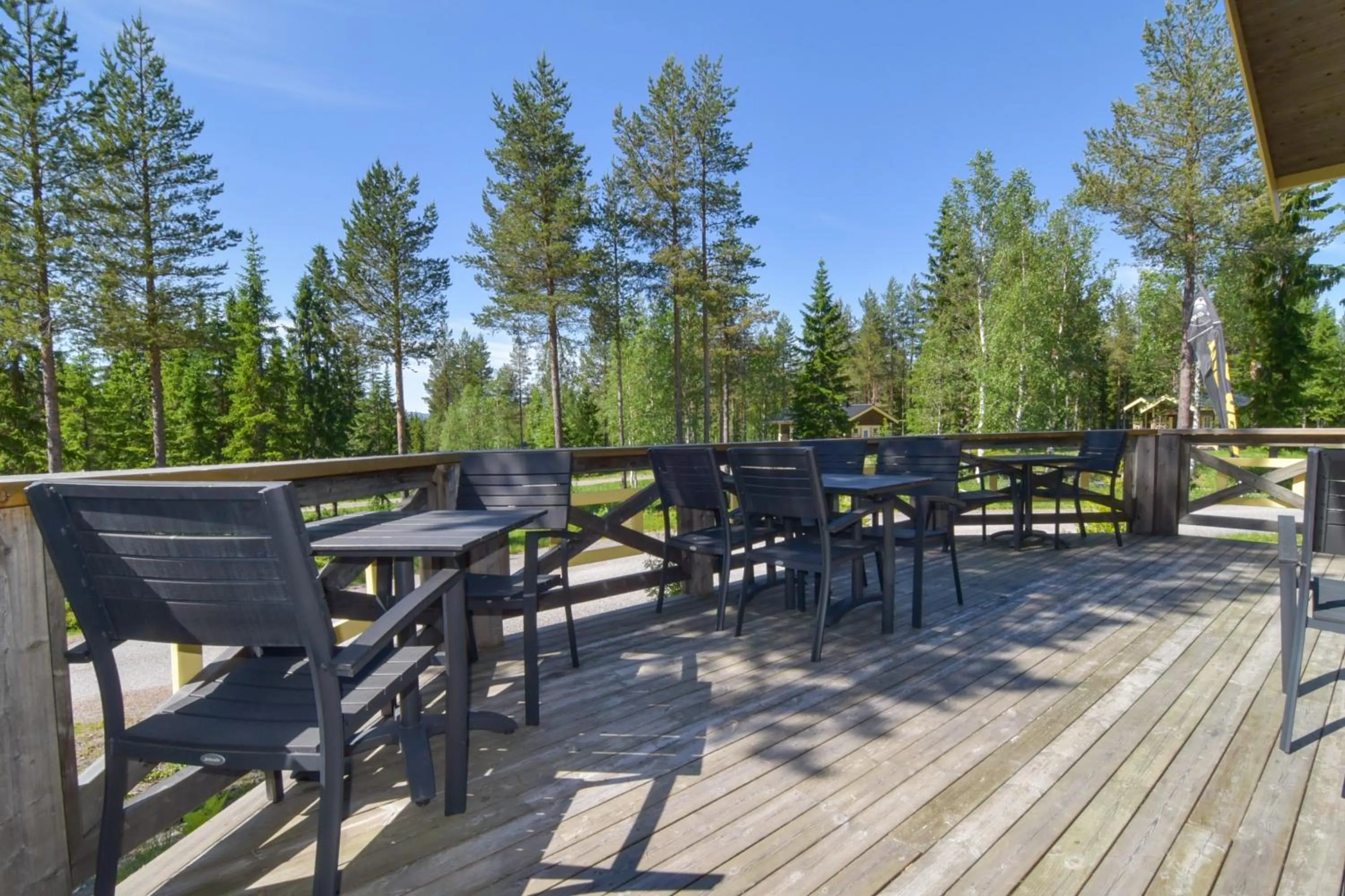 Patio in Big River Camp Hotel & Spa