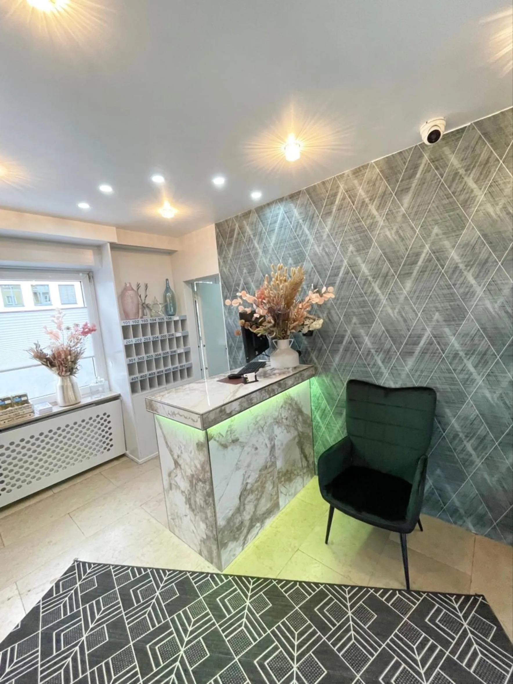 Lobby or reception in Europa Hotel City