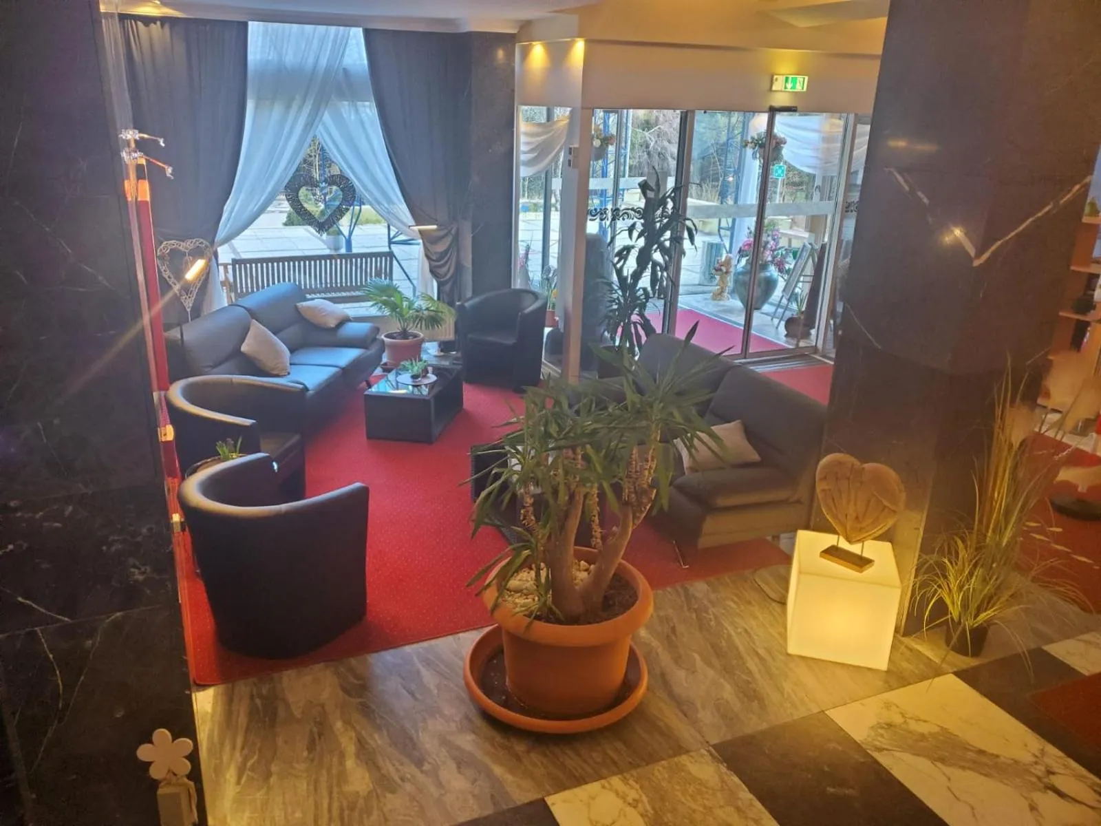 Lobby or reception in CAREA Residenz Hotel Harzhöhe