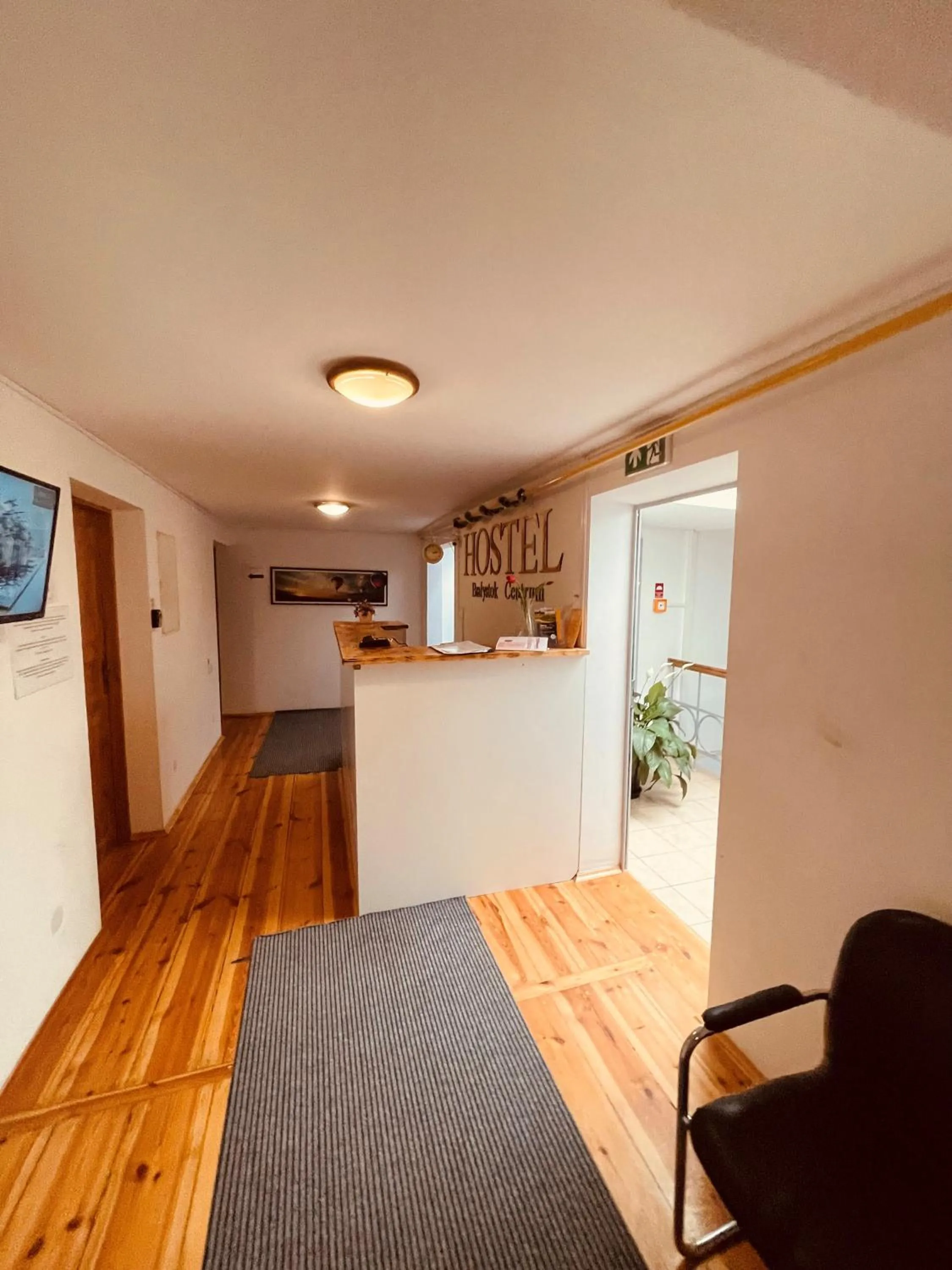Lobby or reception in Hostel Białystok Centrum