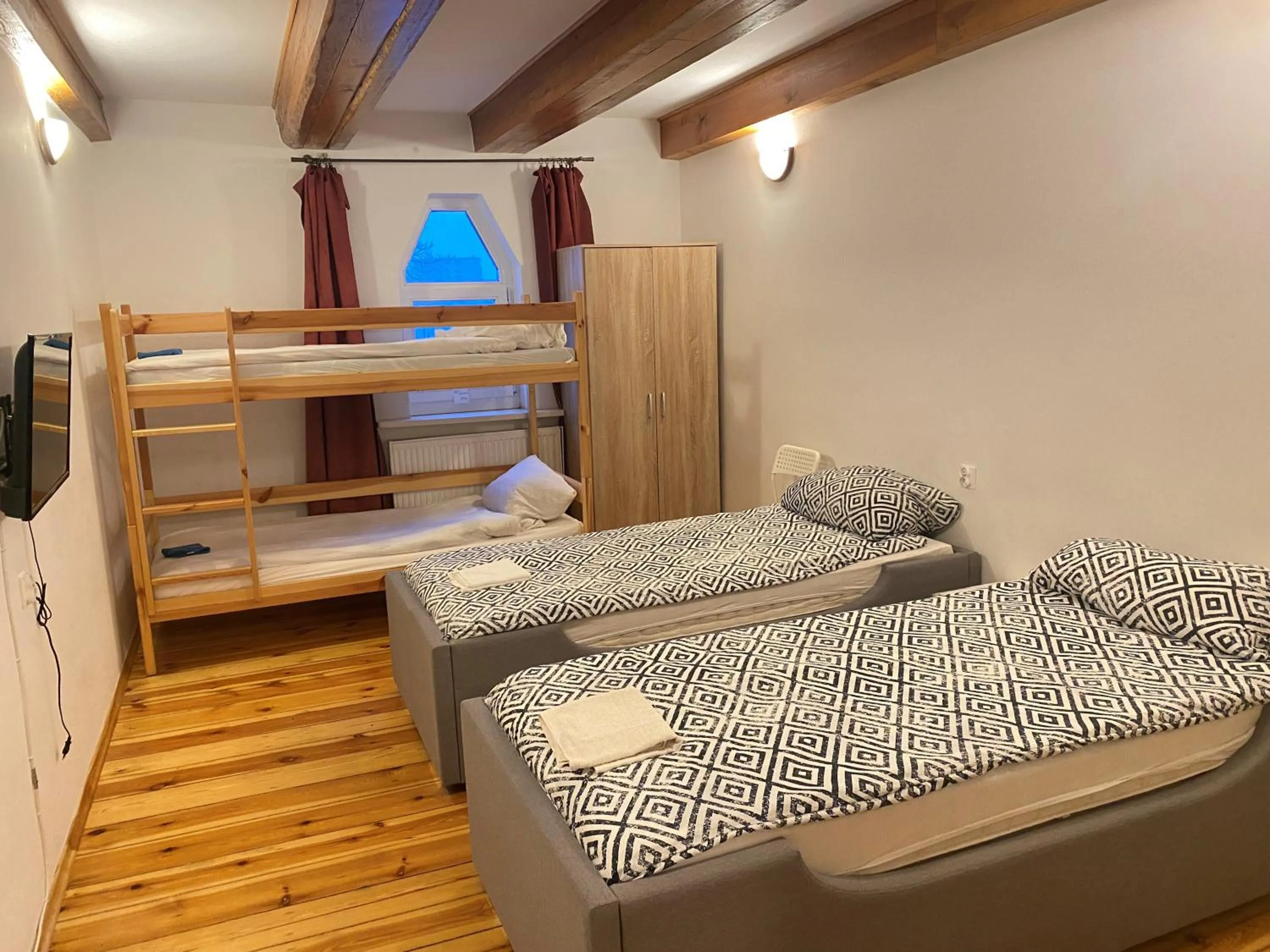 bunk bed, Bed in Hostel Białystok Centrum