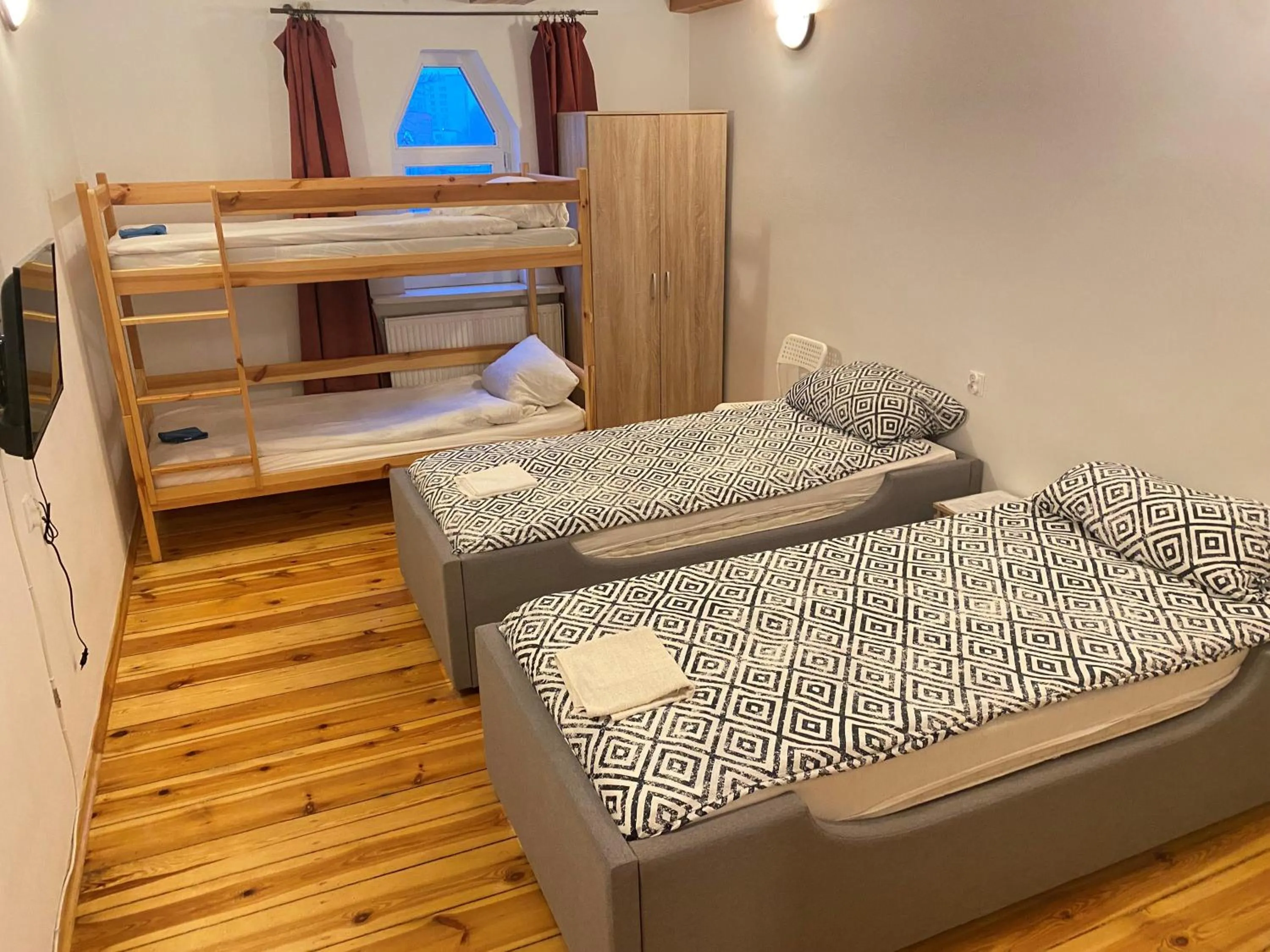 bunk bed, Bed in Hostel Białystok Centrum