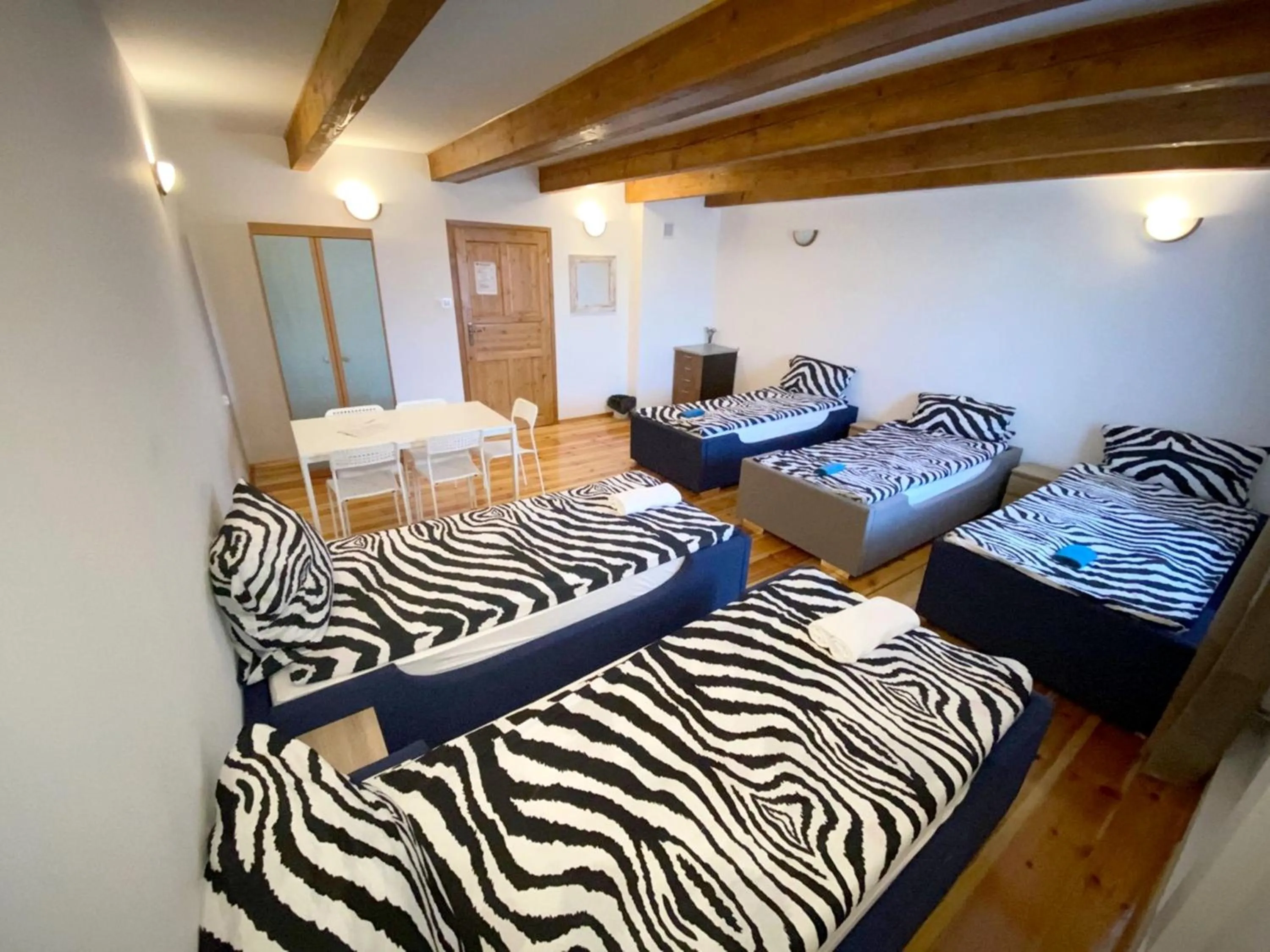 View (from property/room), Bed in Hostel Białystok Centrum