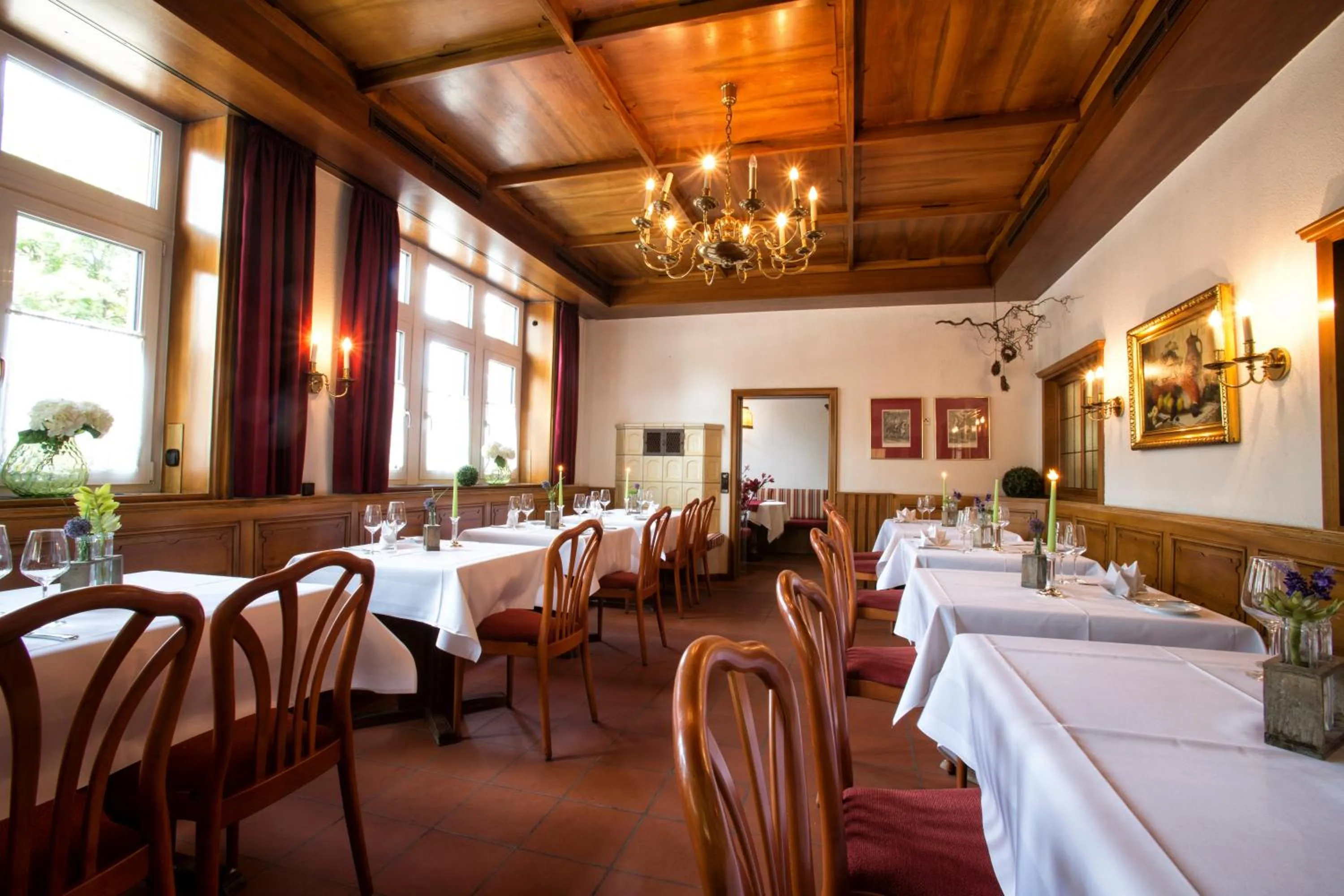 Communal lounge/ TV room in Hotel Krone