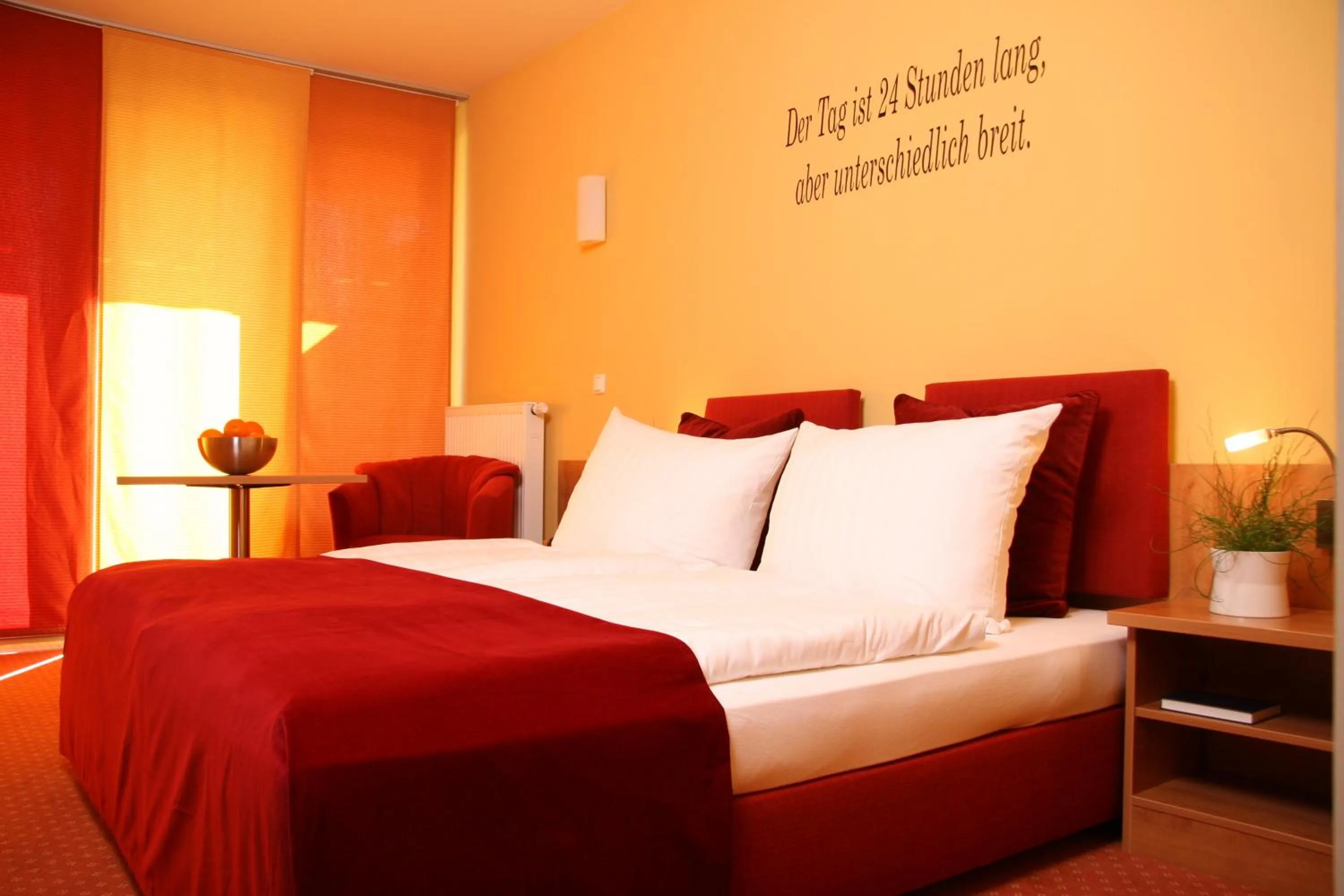 Bed in Hotel-von-Heyden