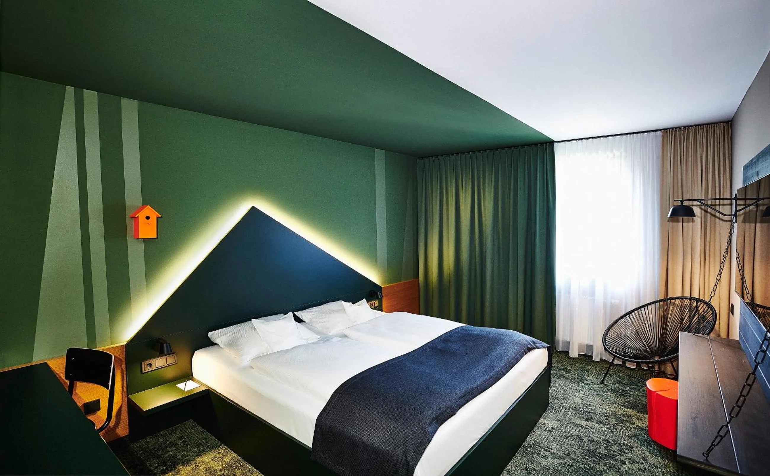 Bed in Hotel Zugbrücke Grenzau GmbH