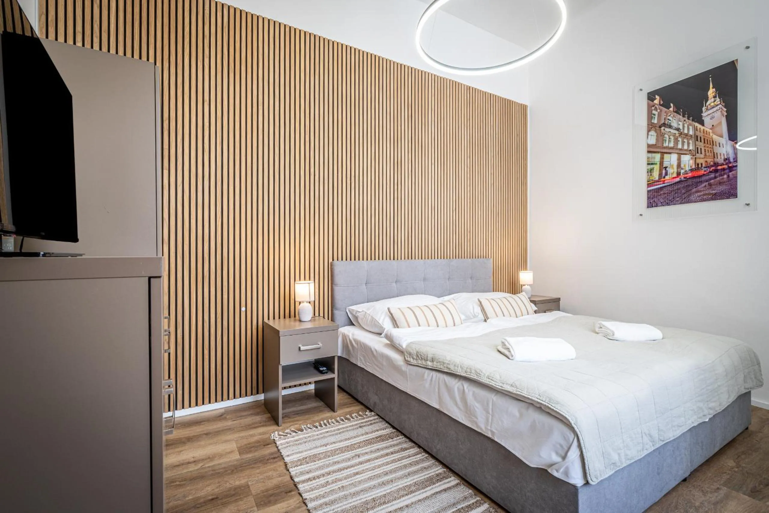 Bed in Apartmánový Dům Centrum