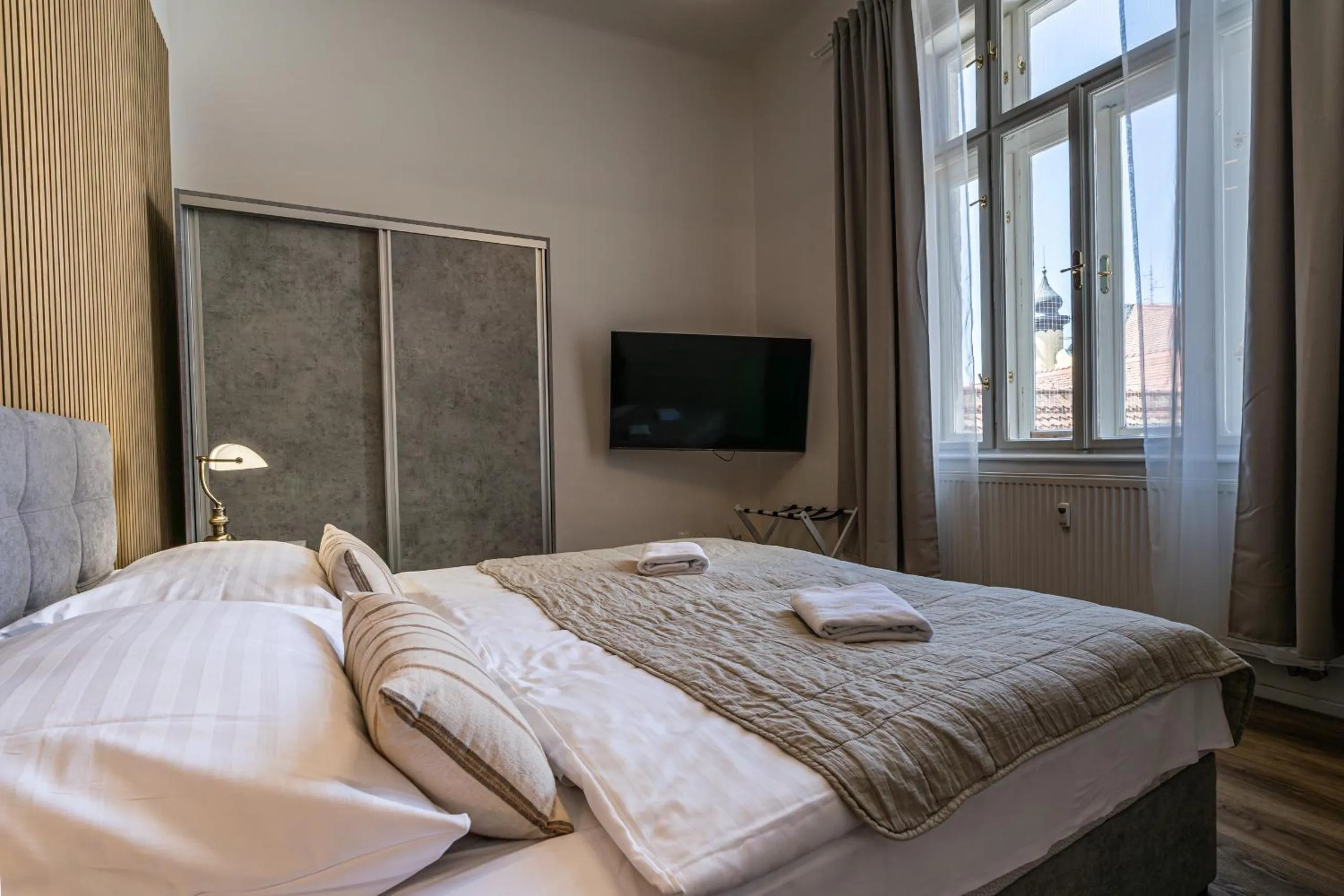 Bed in Apartmánový Dům Centrum