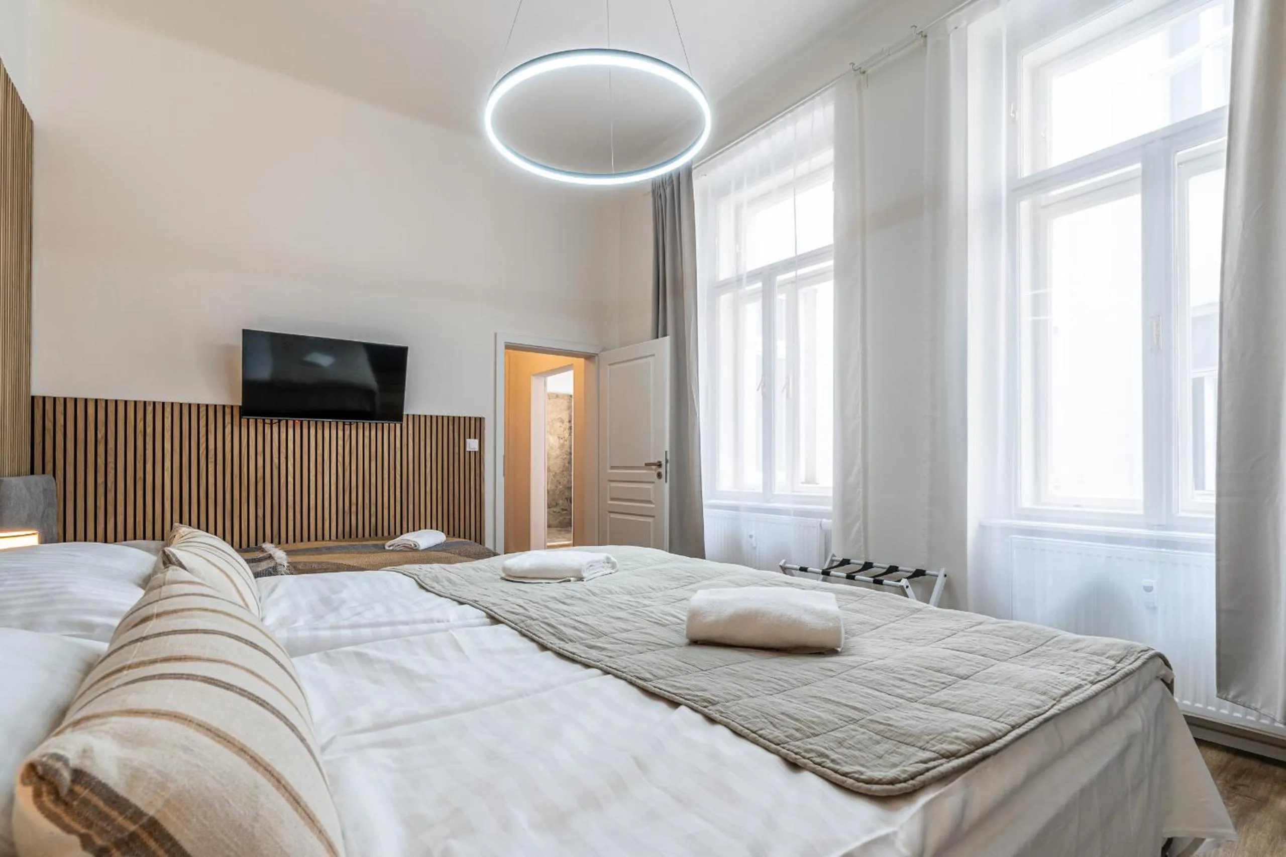 Bed in Apartmánový Dům Centrum