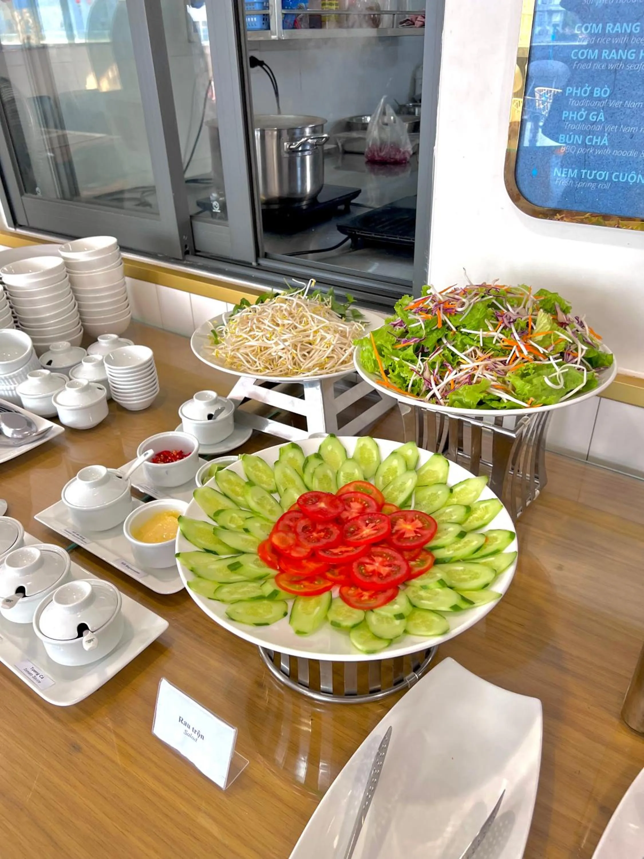 Breakfast in Ann Hotel & Spa Khem Beach PQ