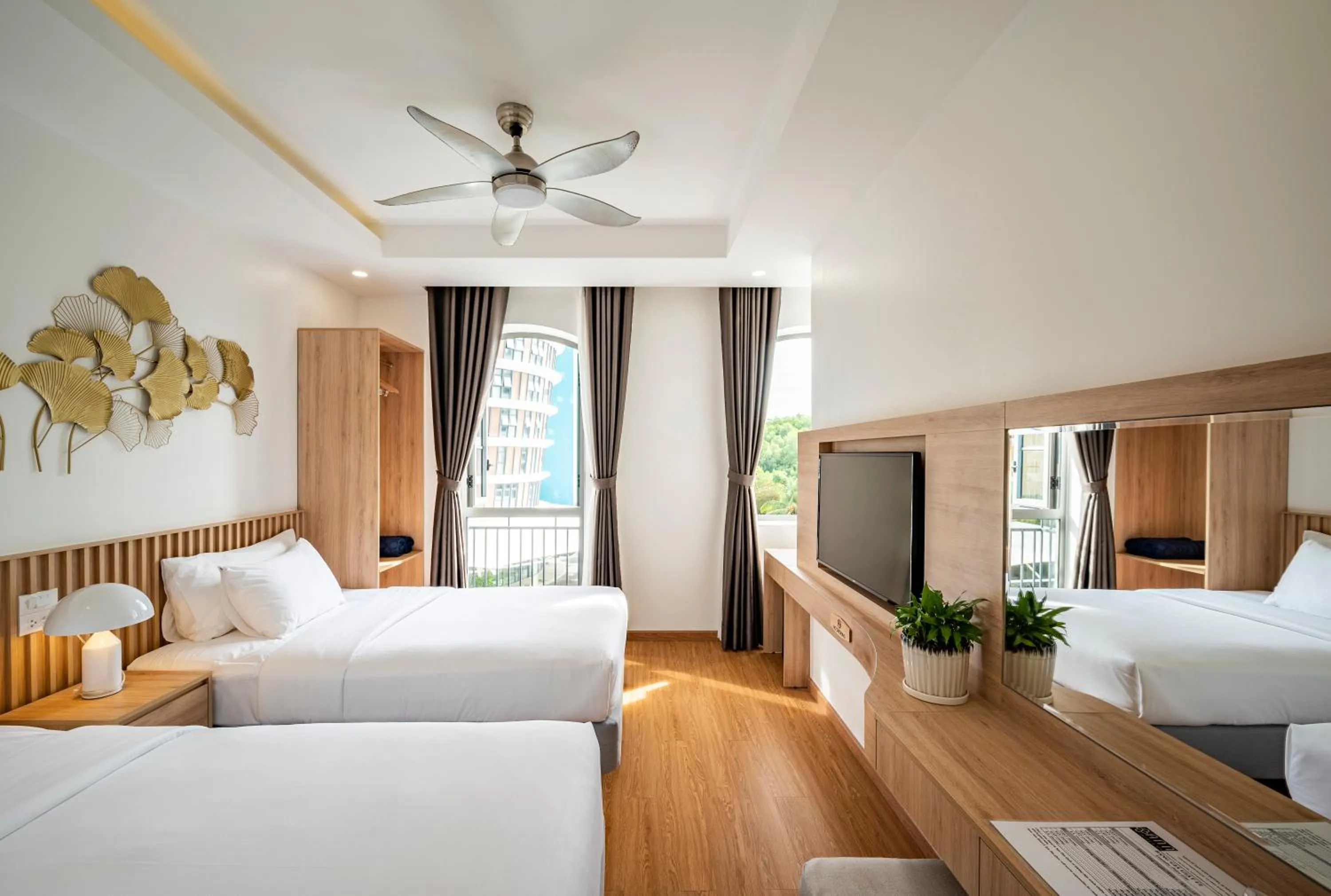 Photo of the whole room, Bed in Ann Hotel & Spa Khem Beach PQ