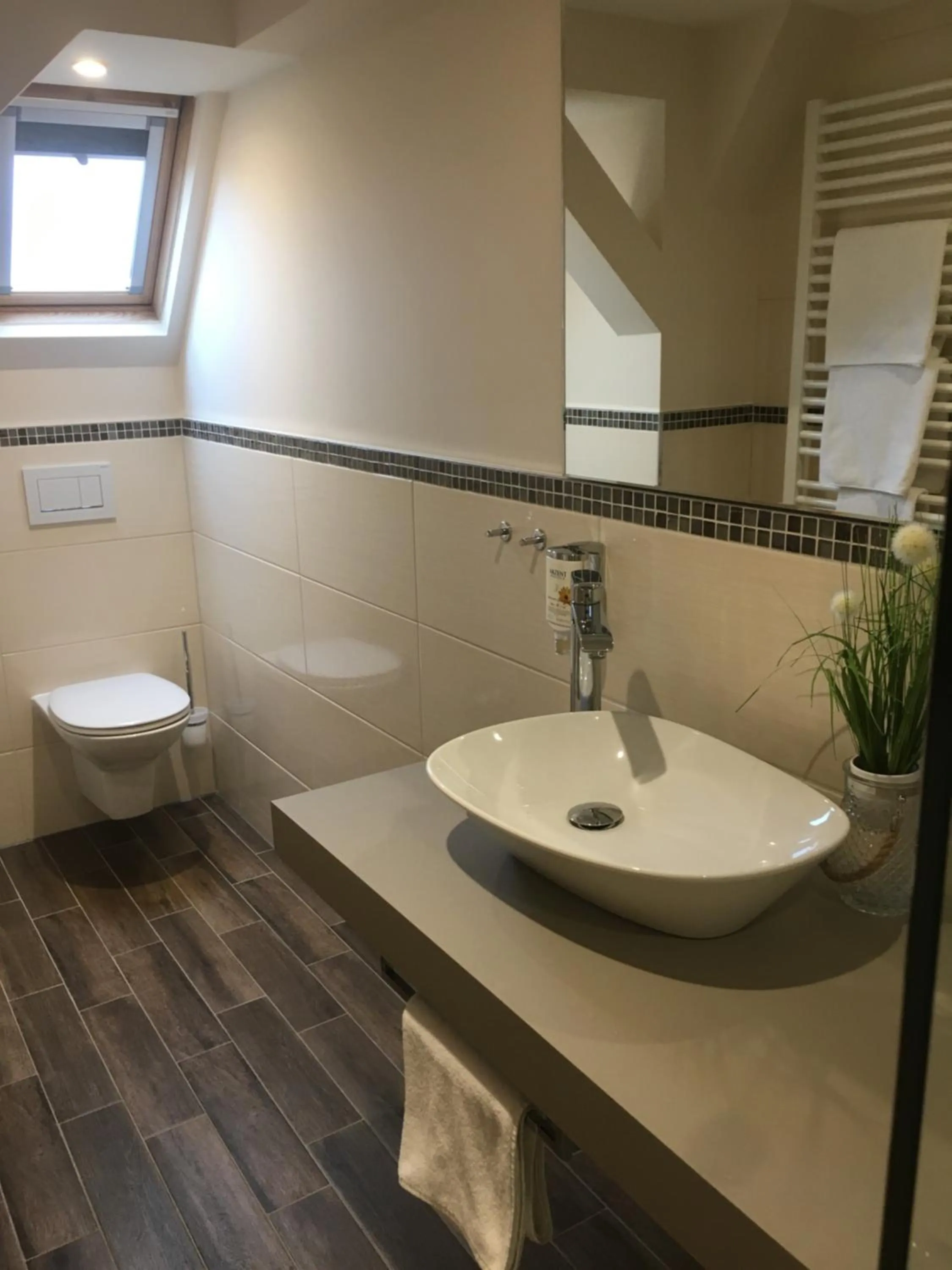 Bathroom in Akzent Hotel Köhler