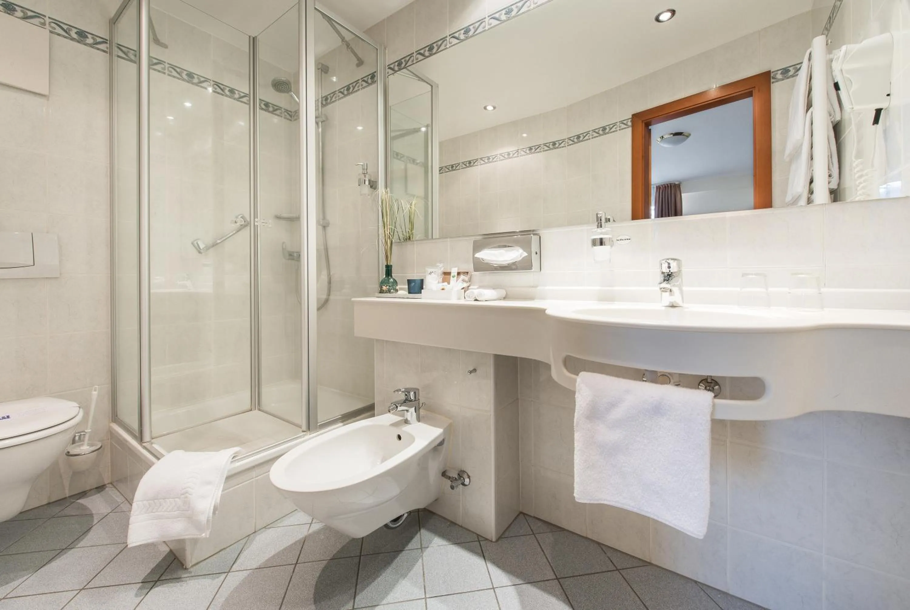 Bathroom in Akzent Hotel Köhler