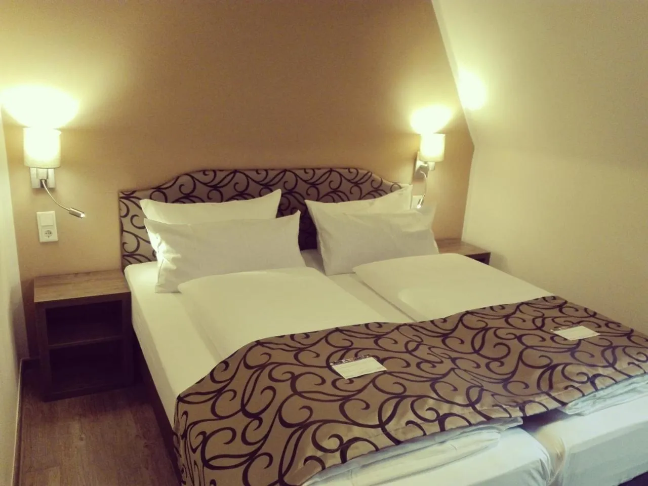 Photo of the whole room, Bed in Akzent Hotel Köhler