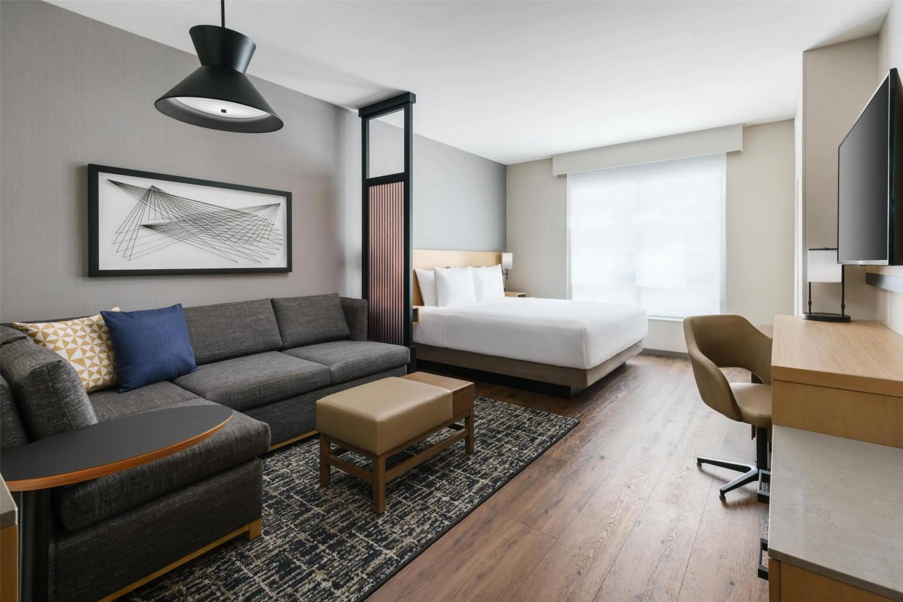 Bedroom, Bed in Hyatt Place National Harbor