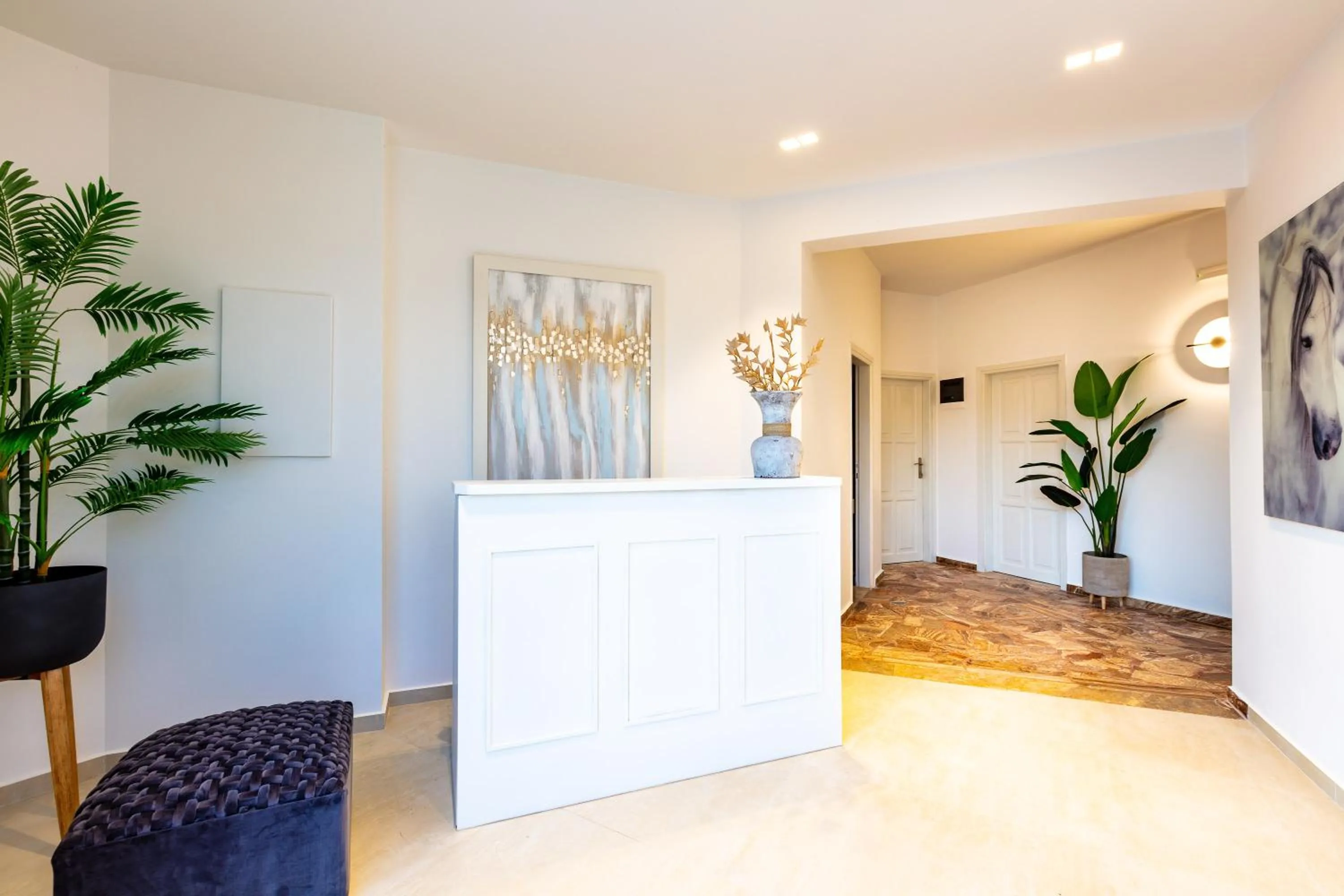 Lobby or reception in Pinelopi Beach Suites