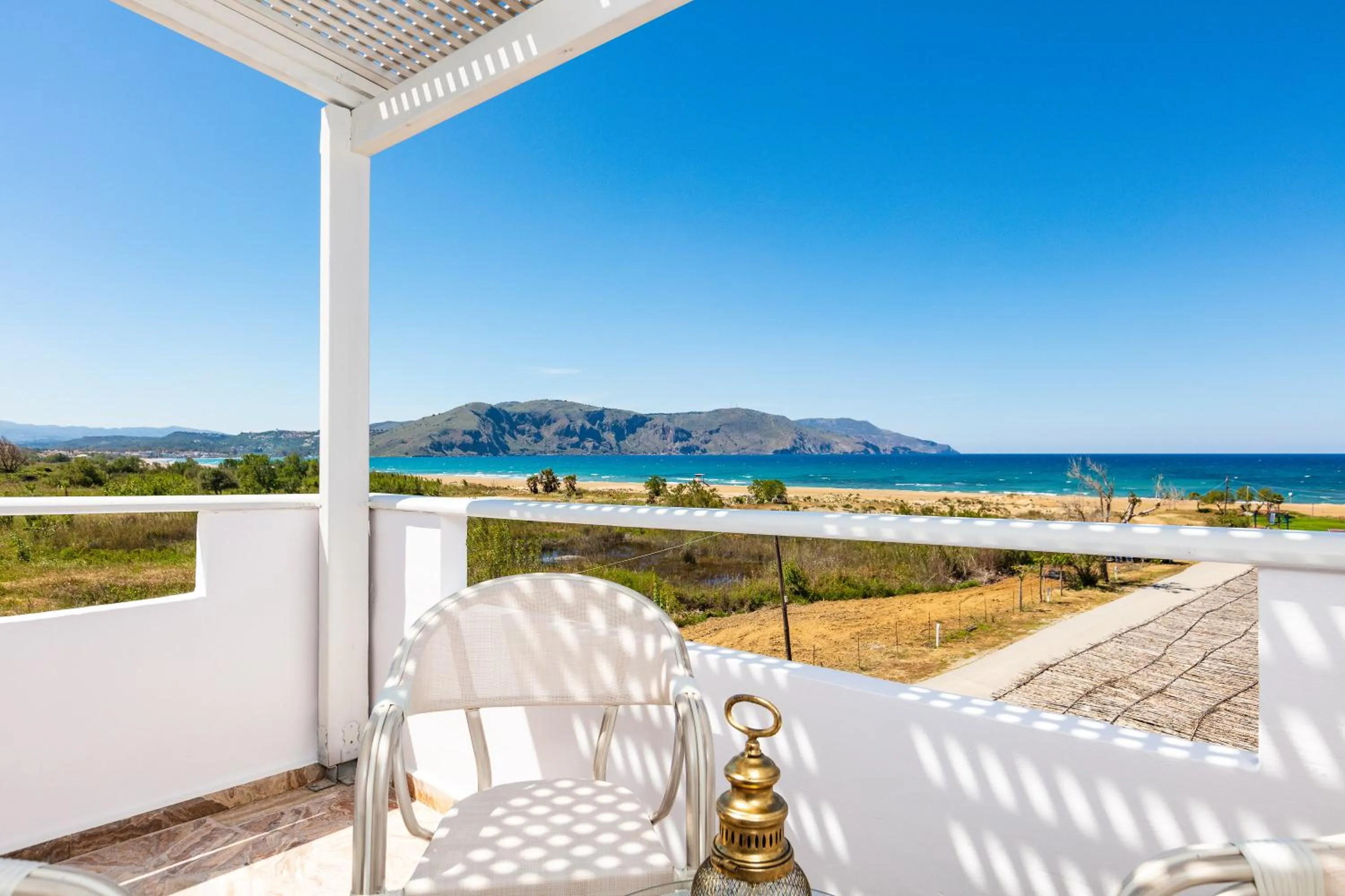 Garden view in Pinelopi Beach Suites