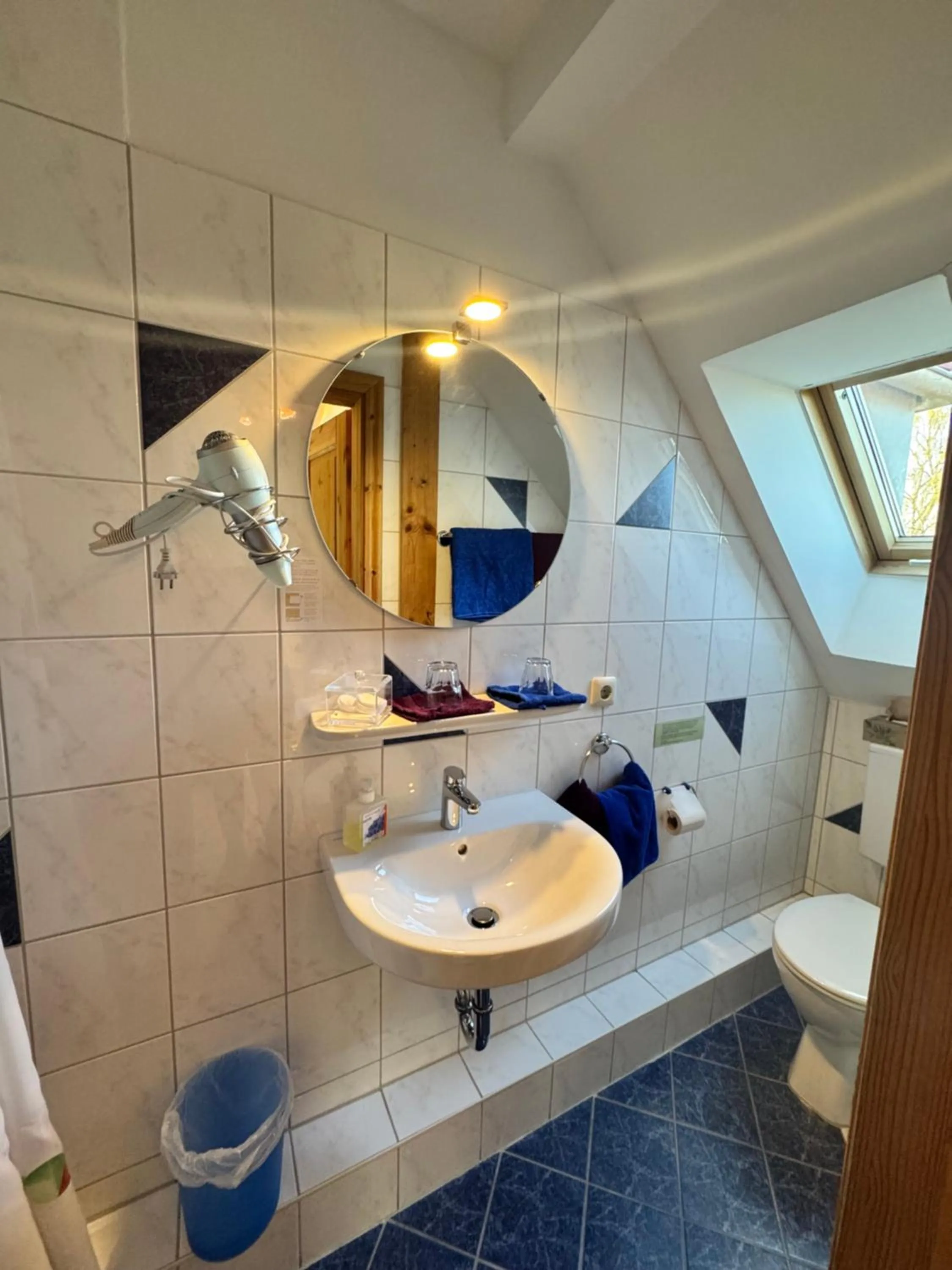 Bathroom in Hotel Grünwald