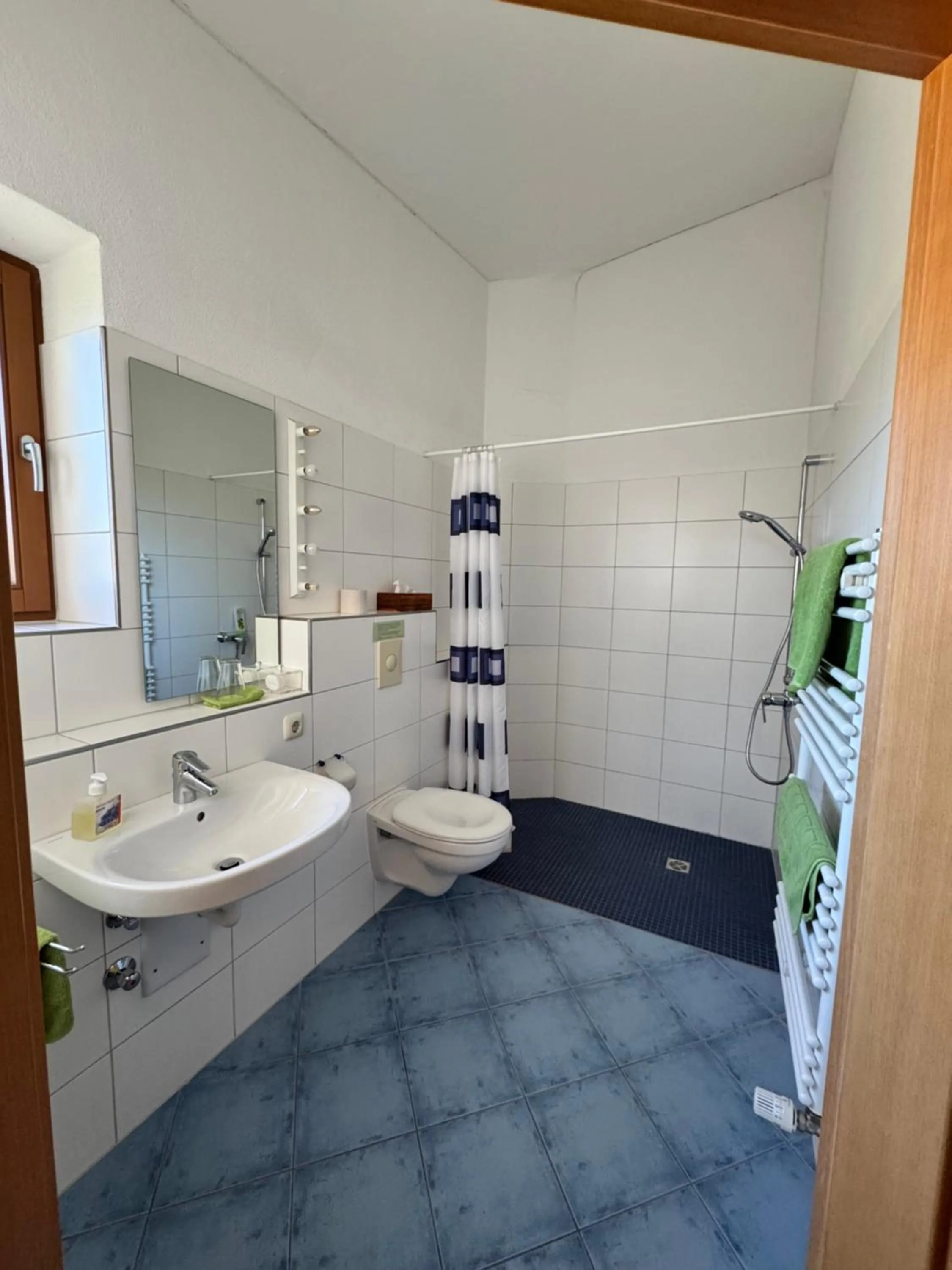 Bathroom in Hotel Grünwald