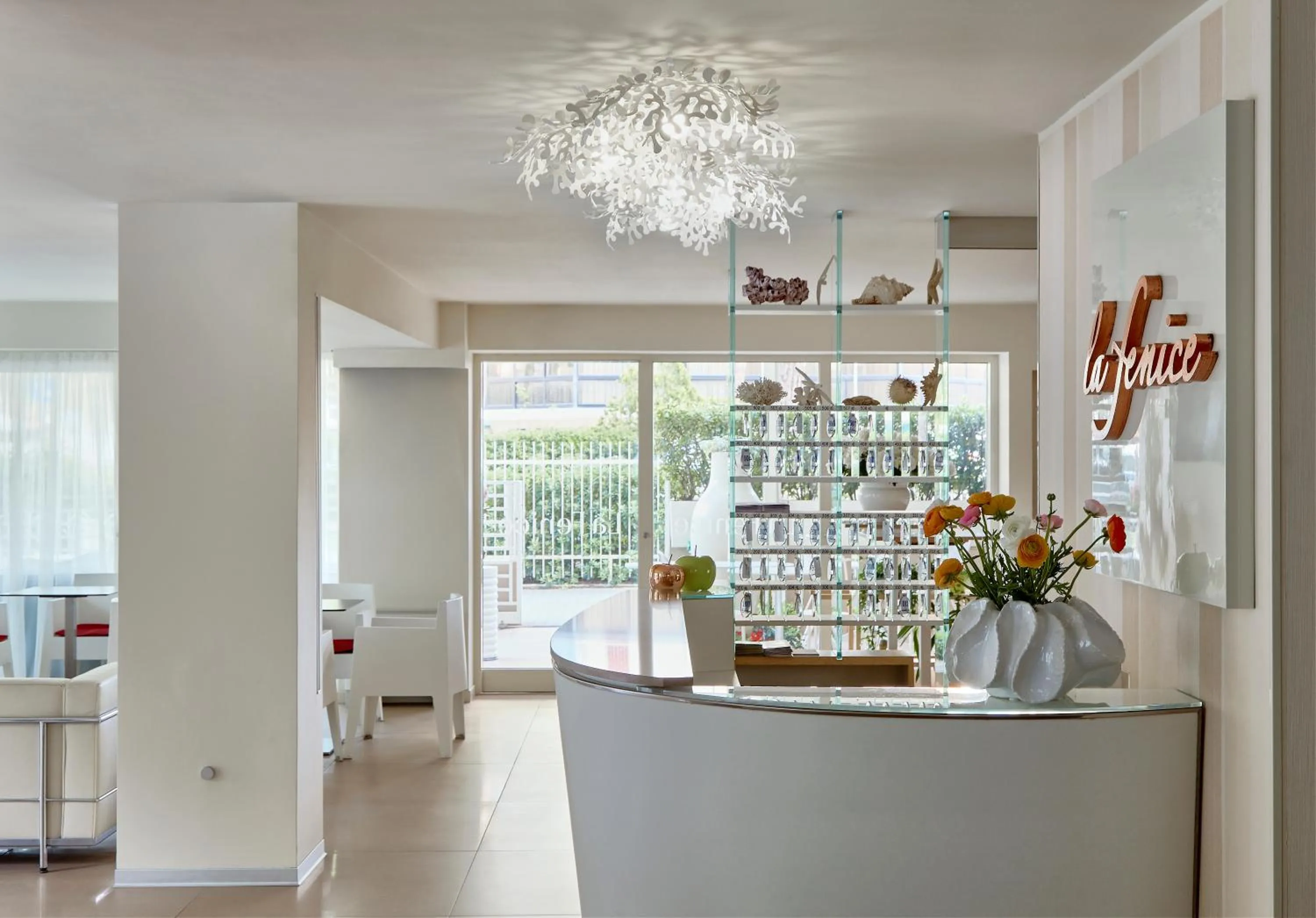 Lobby or reception in Hotel La Fenice
