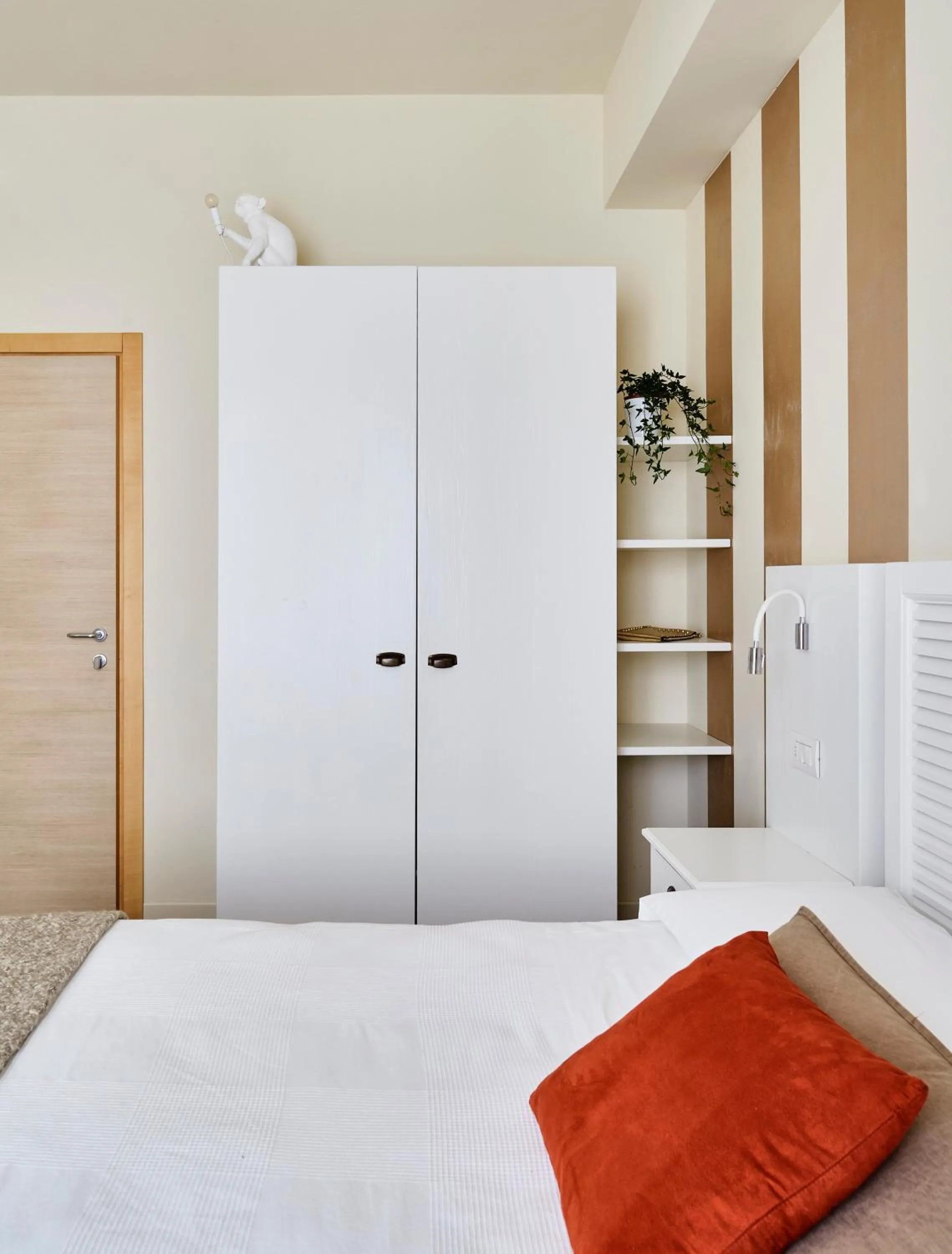 Bed in Hotel La Fenice