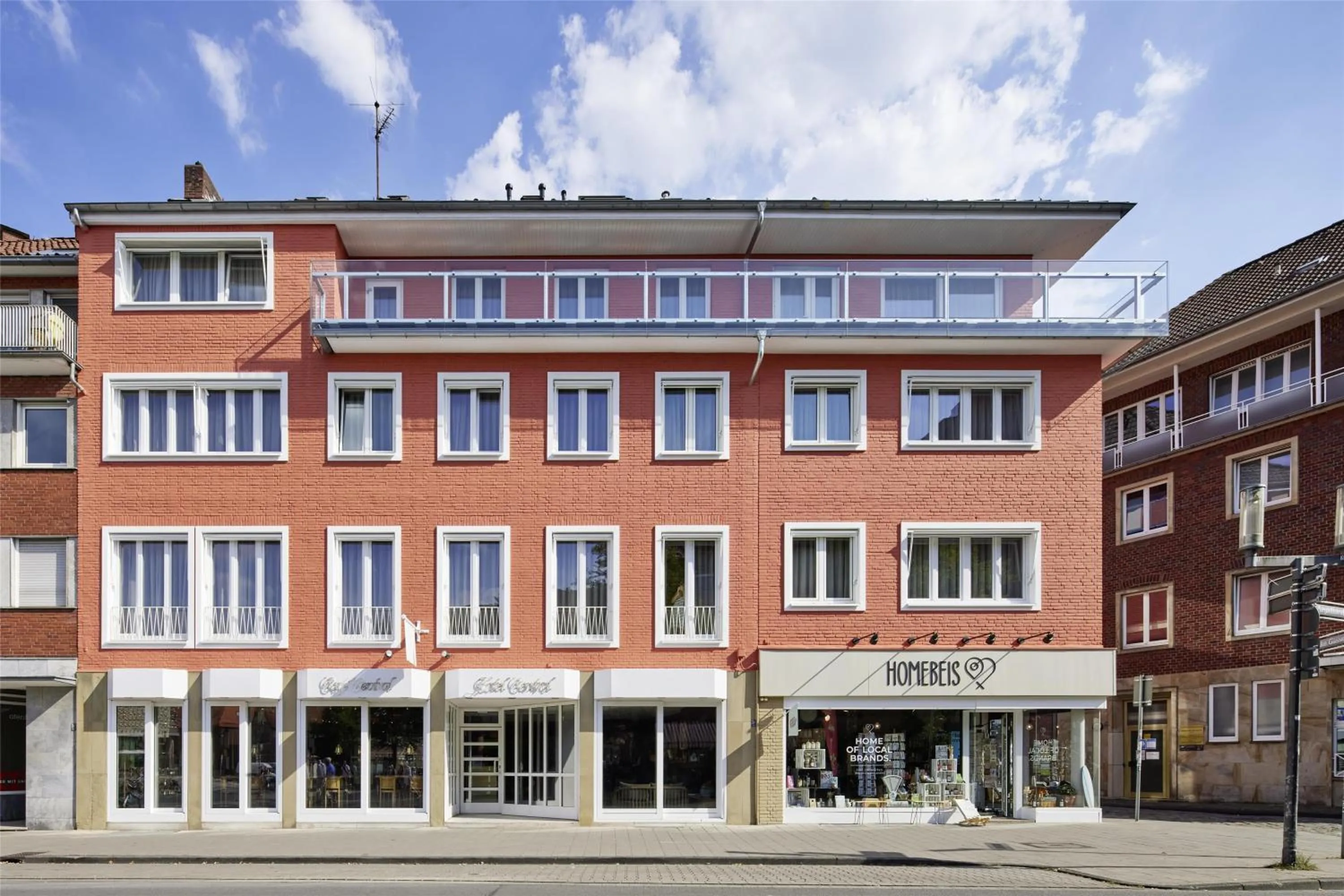 Property building in Central Hotel Münster