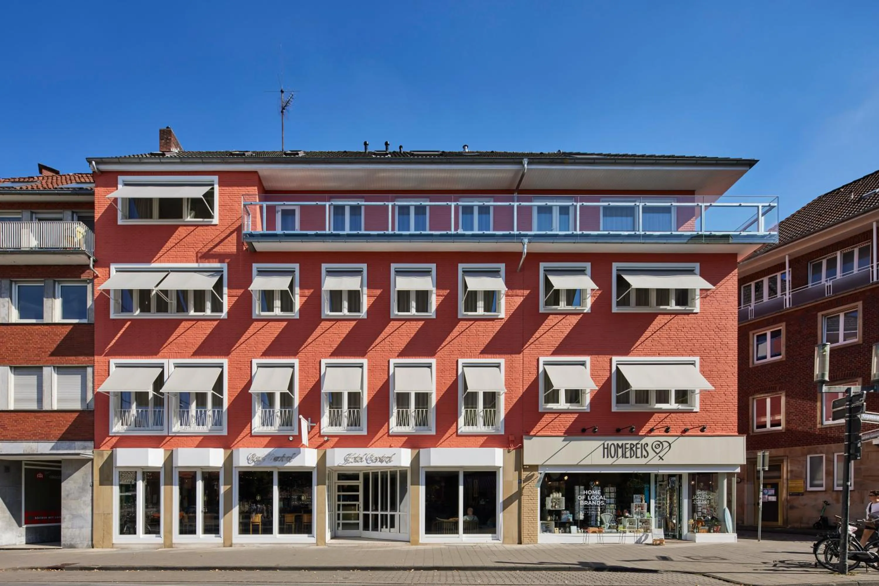 Property building in Central Hotel Münster
