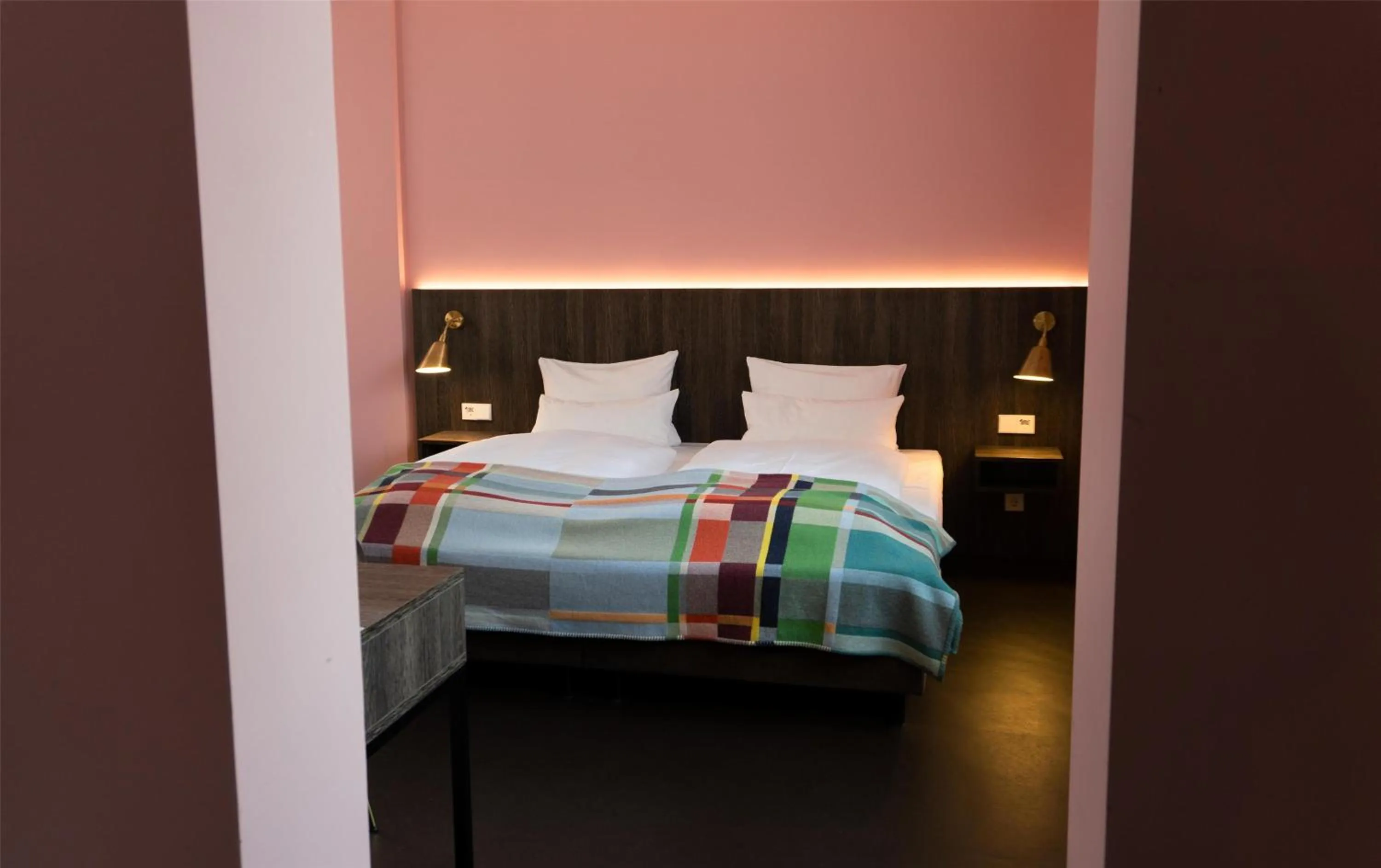 Bedroom, Bed in Central Hotel Münster