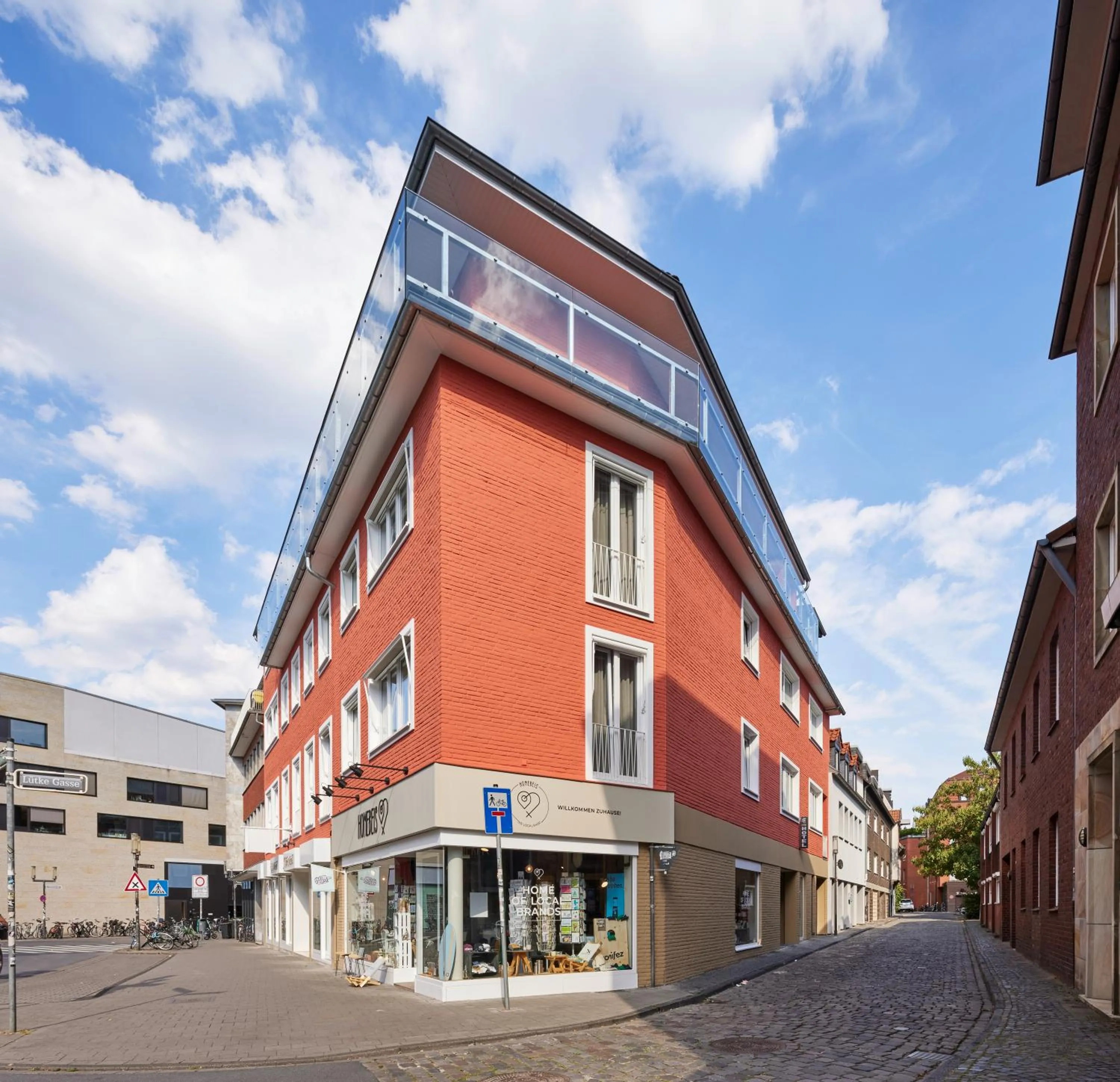 Property building in Central Hotel Münster