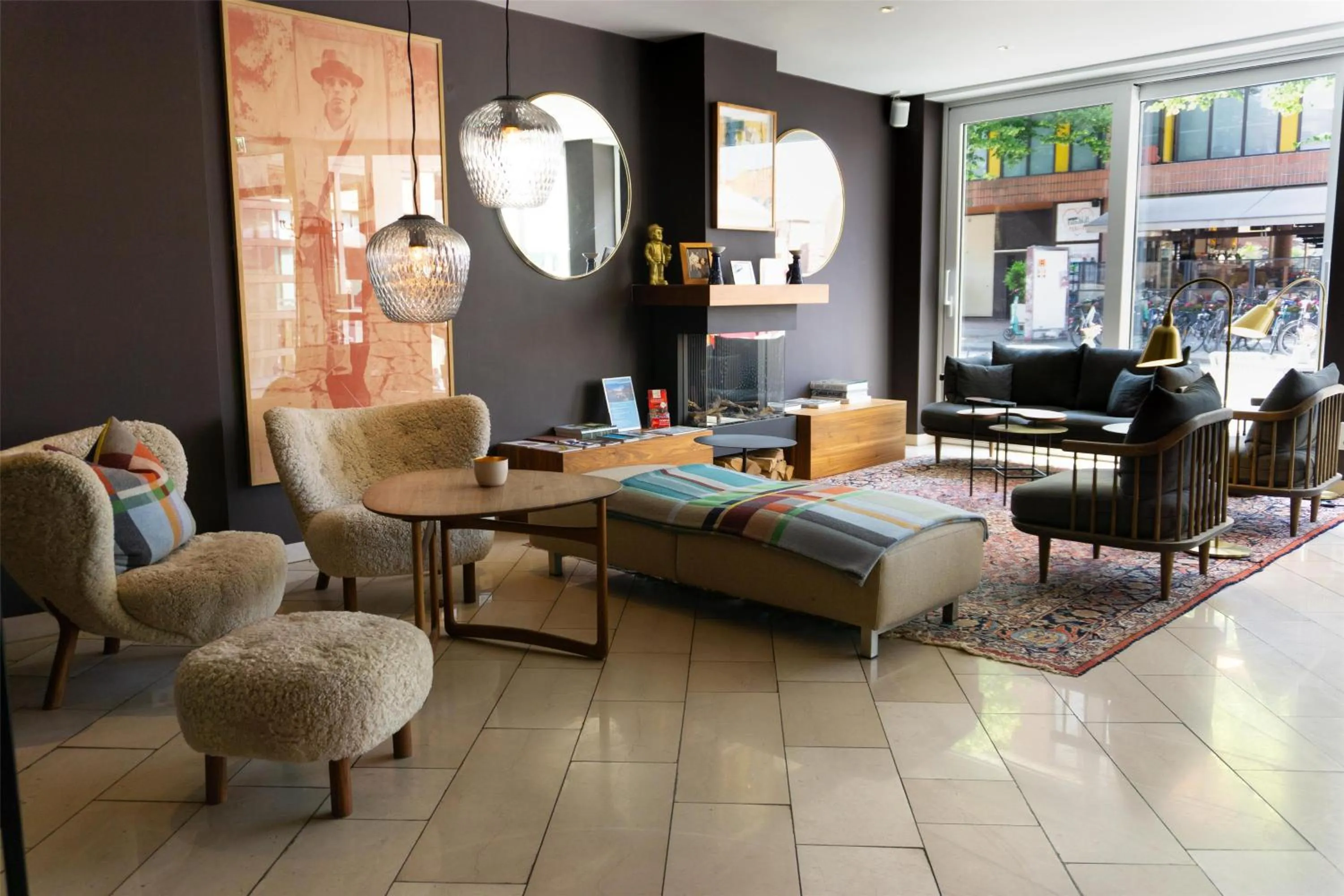 Lobby or reception in Central Hotel Münster