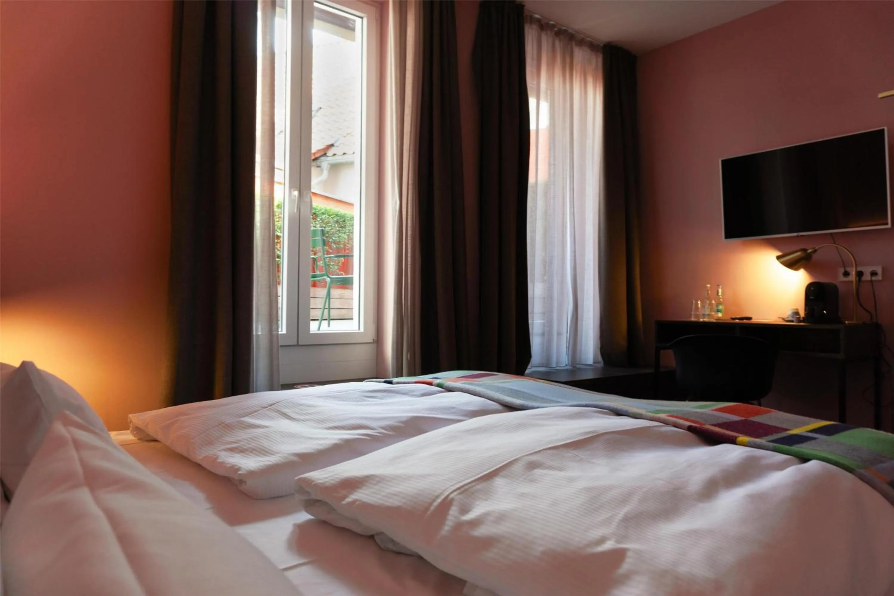 Bedroom, Bed in Central Hotel Münster