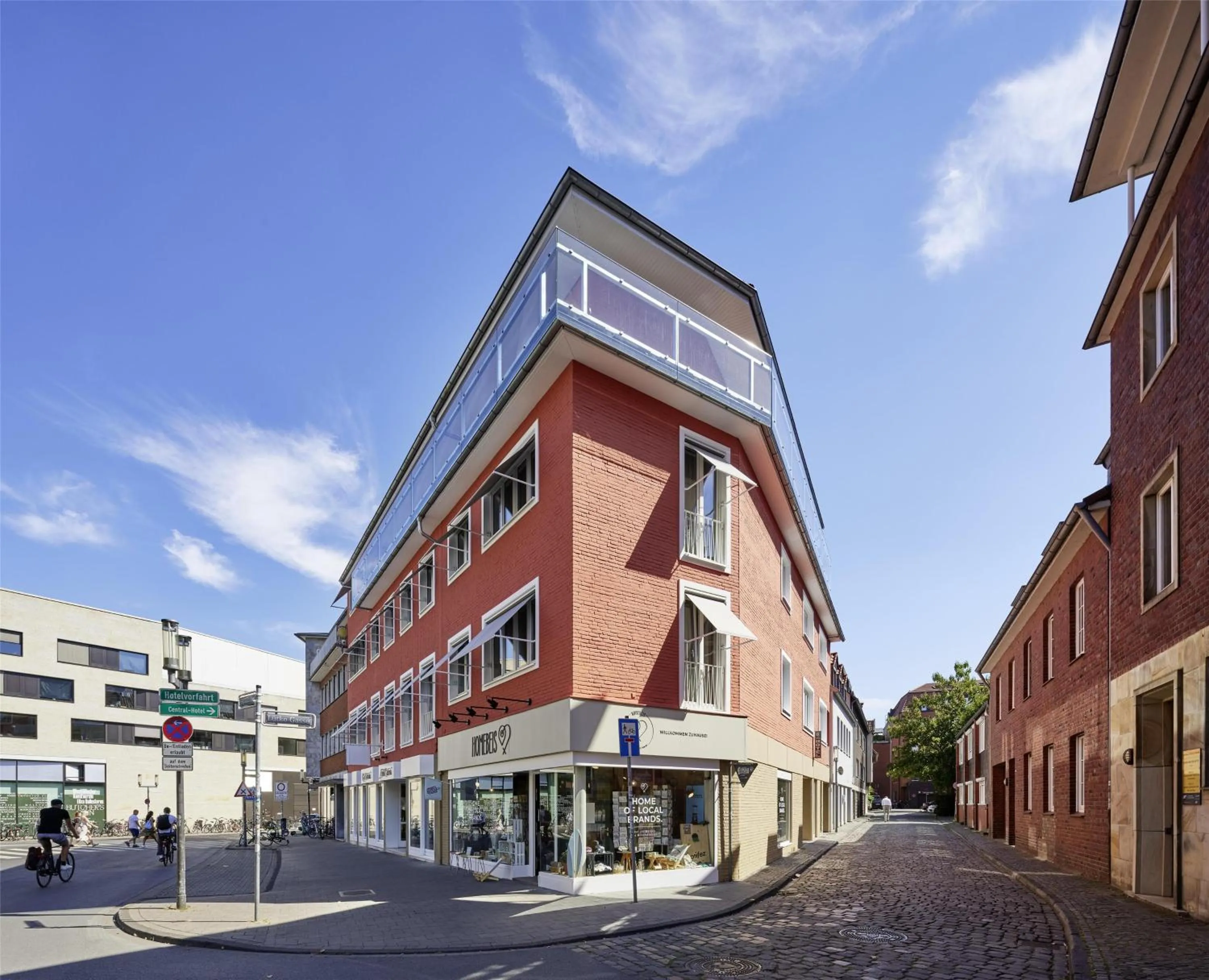 Property building in Central Hotel Münster