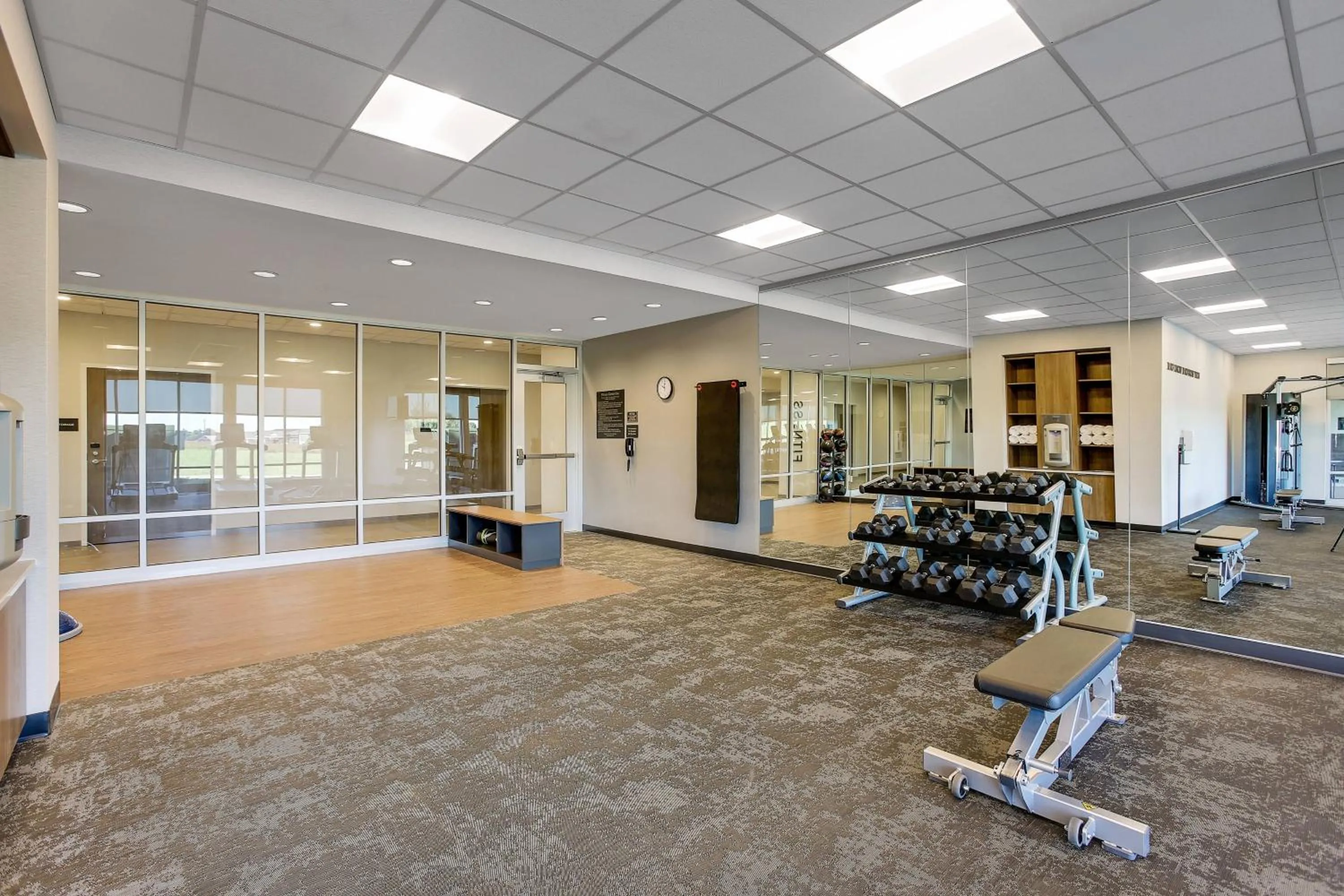 Fitness centre/facilities in Fairfield Inn & Suites Bardstown