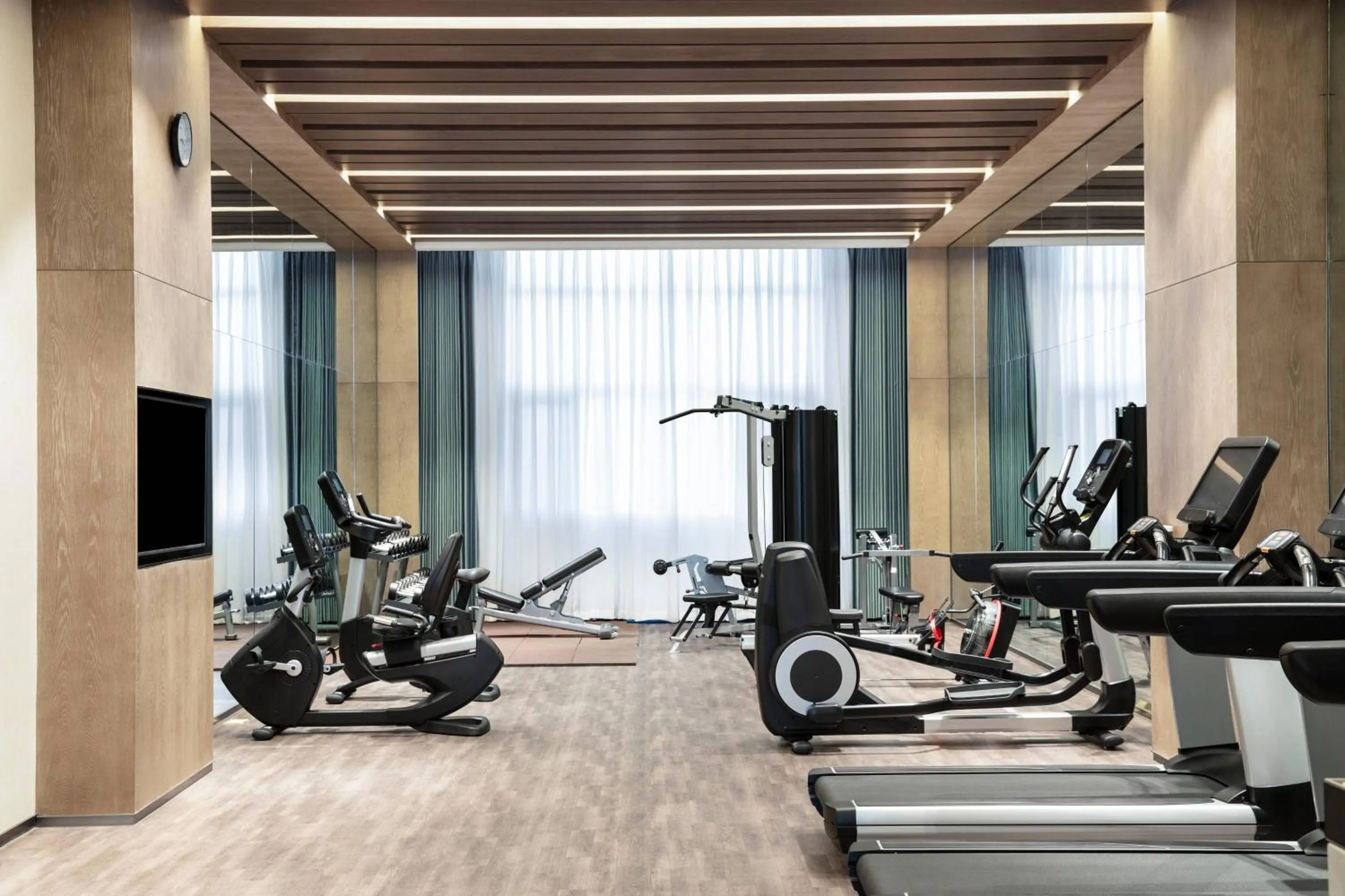 Fitness centre/facilities in Courtyard Taiyuan