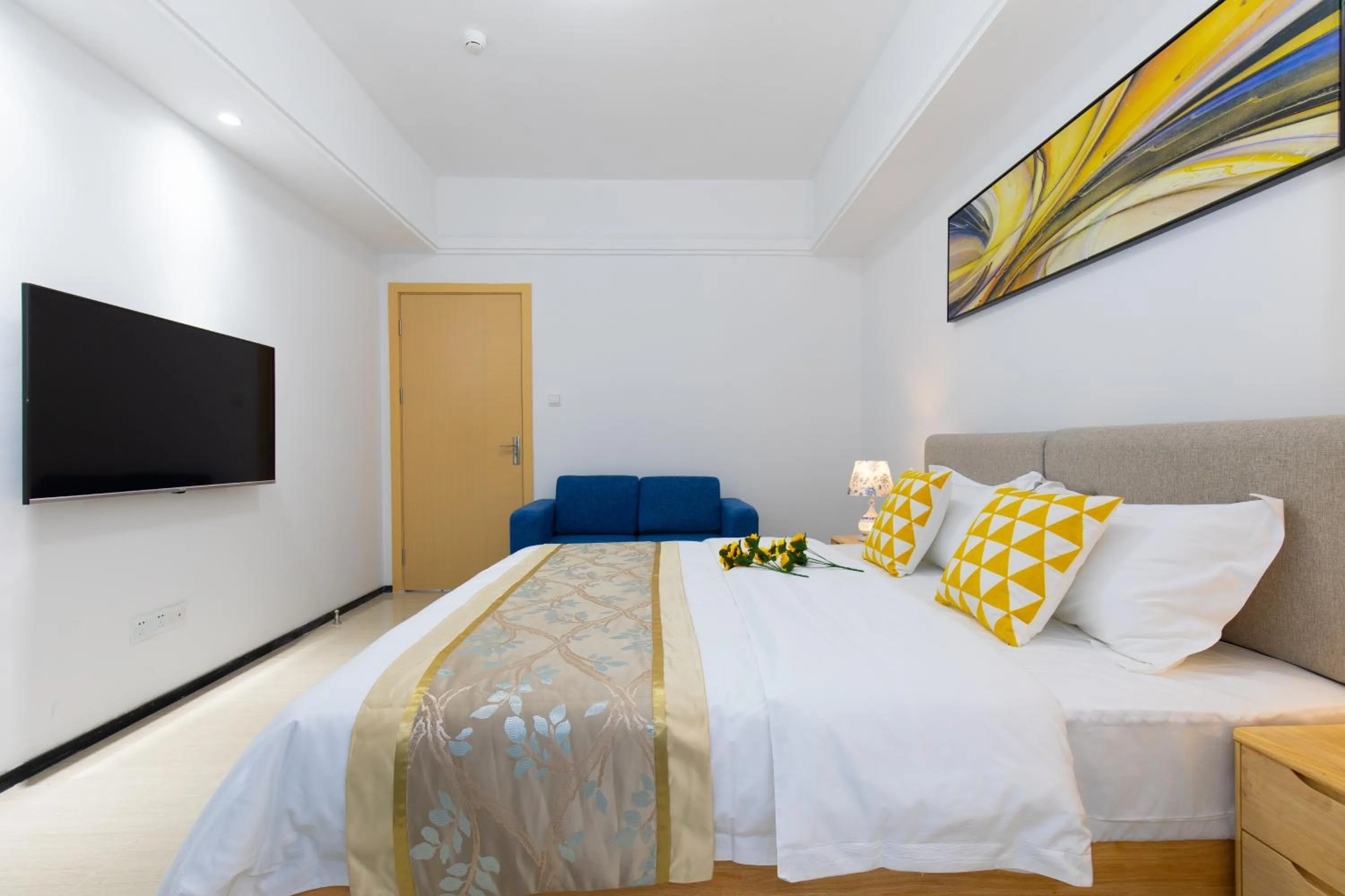 Bed in Foshan Laide Apartment