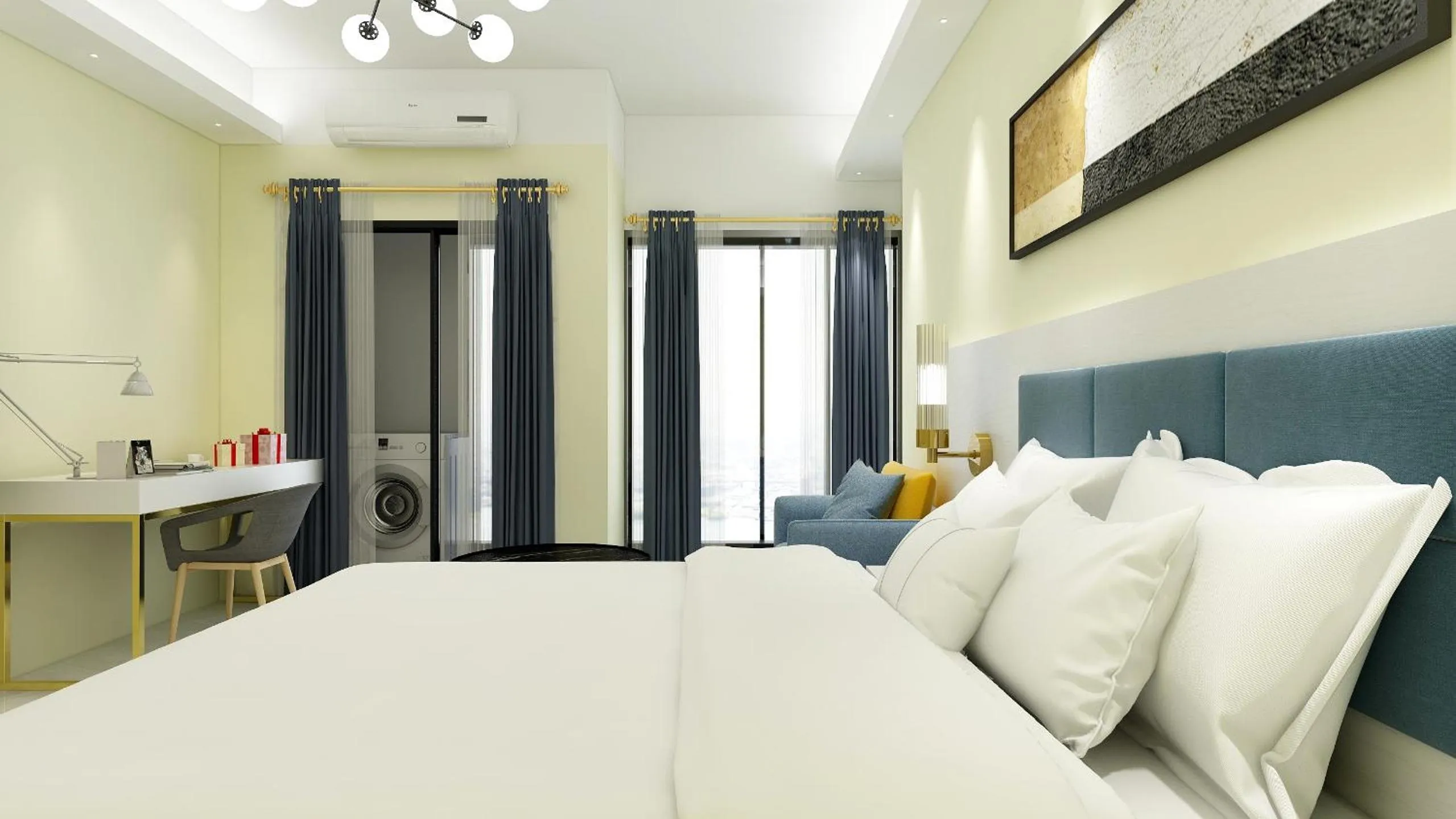 Bed in Foshan Laide Apartment