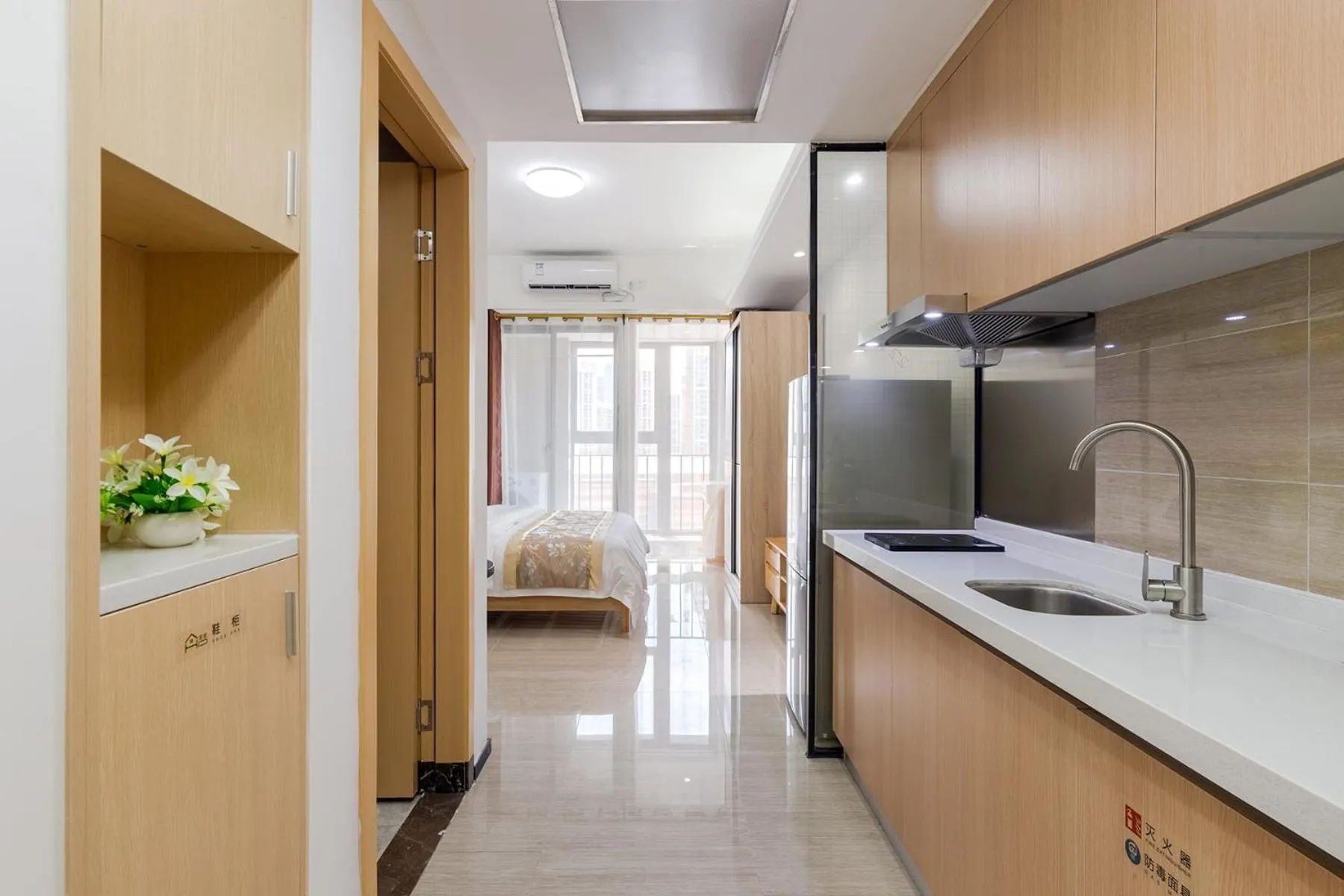 Bed in Foshan Laide Apartment