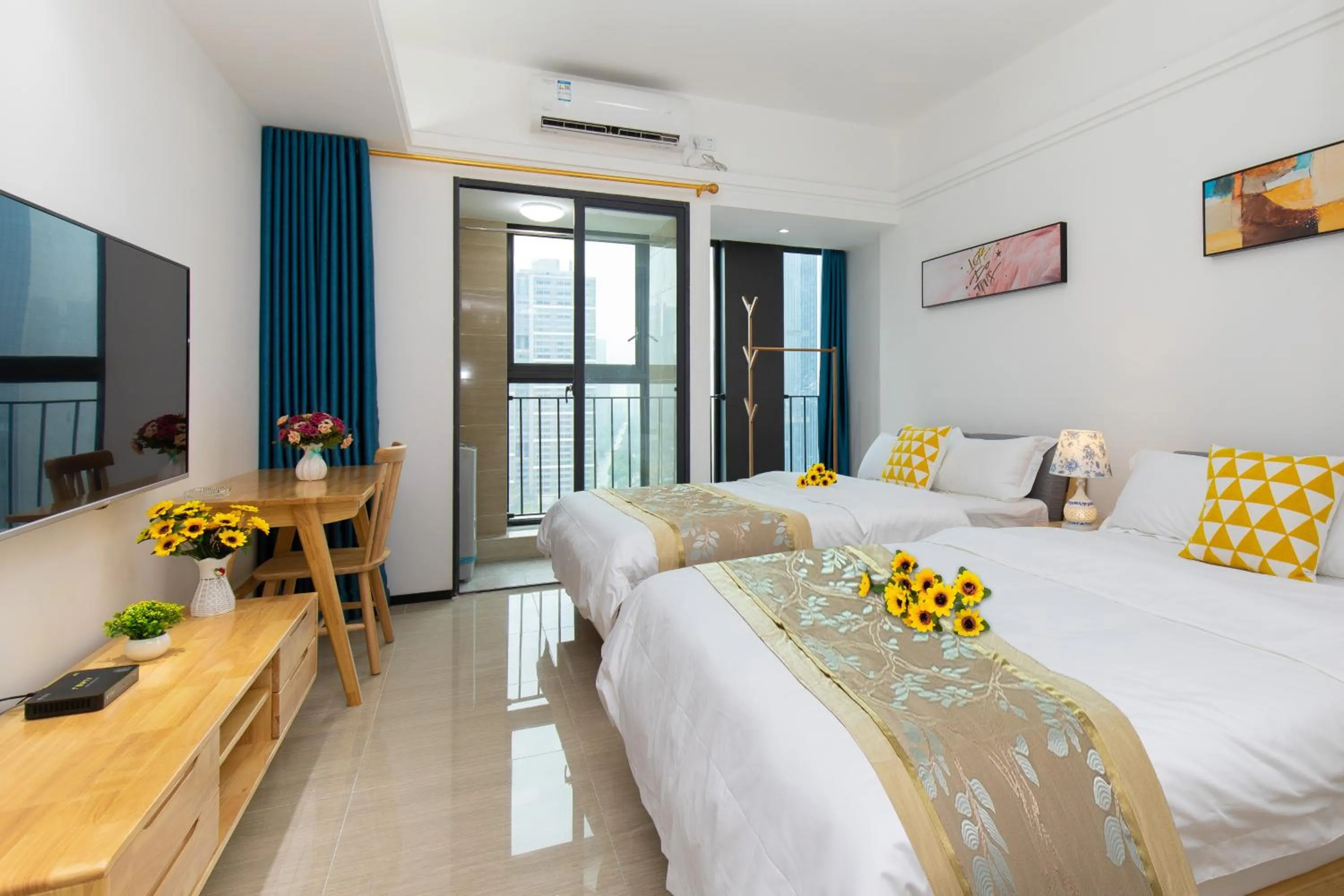 Bed in Foshan Laide Apartment